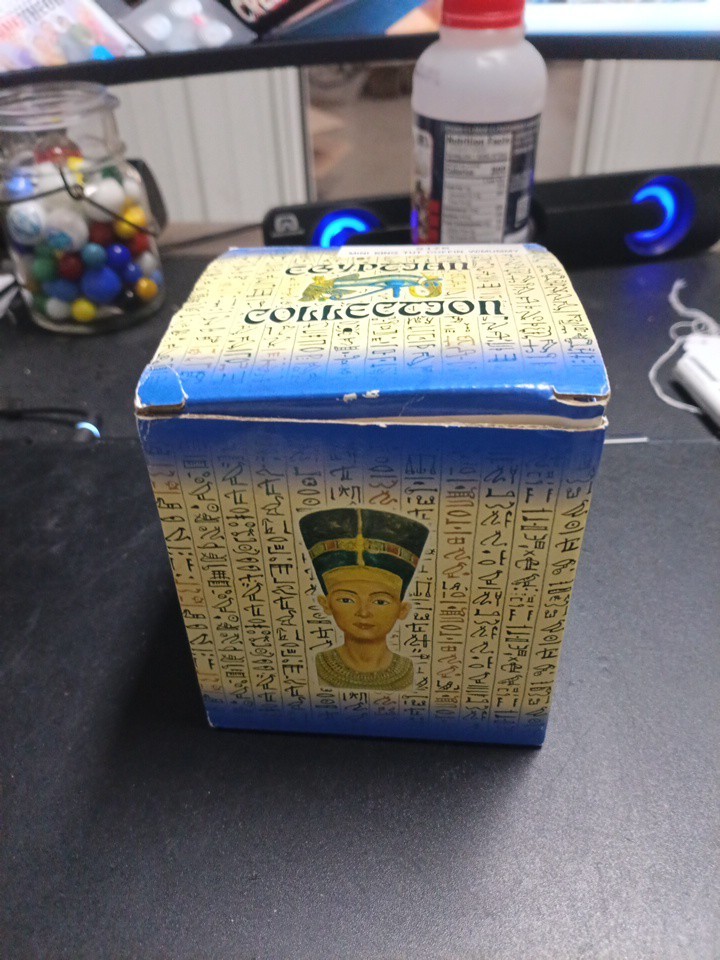 Egyptian King Tutankhamun Coffin&Mummy Figurine Summit Collection Rare NIB Egyptian King Tutankhamun Coffin&Mummy Figurine Summit Collection Rare NIB