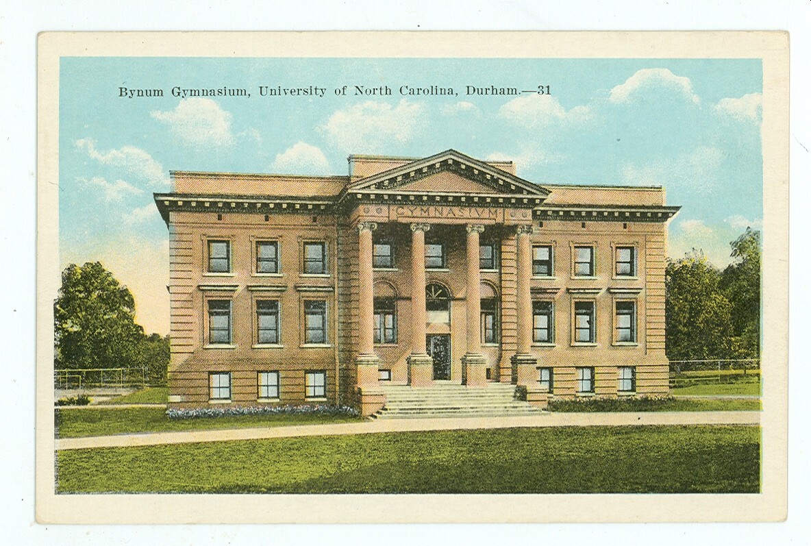 Durham, North Carolina, Bynum Gymnasium, University of North Carolina(DurhamNC16 Durham, North Carolina, Bynum Gymnasium, University of North Carolina(DurhamNC16