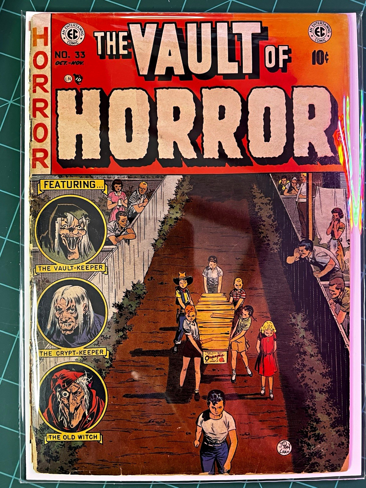 The Vault of Horror #33 EC Comics Golden Age Reed Crandall Johnny Craig