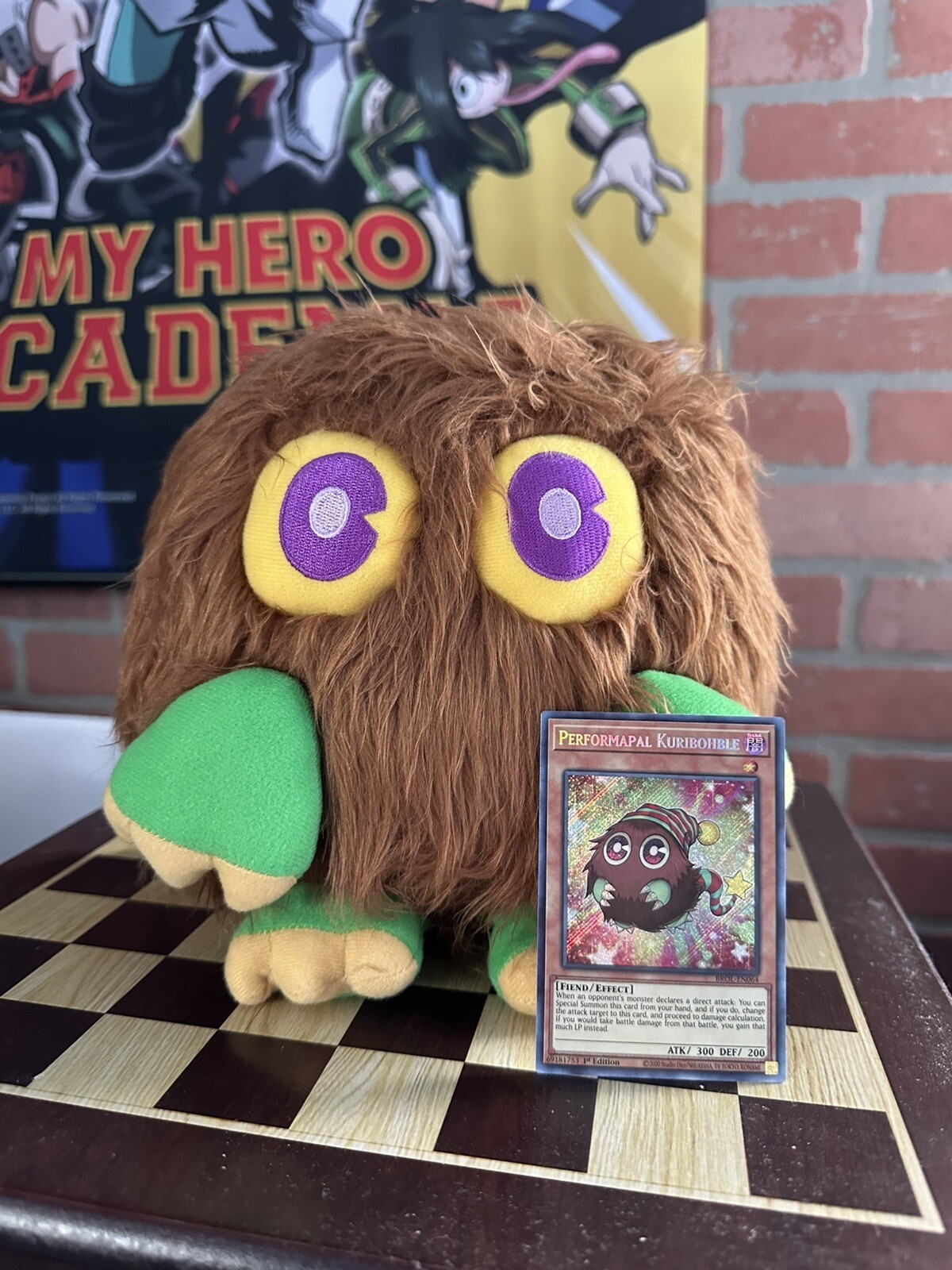 Yu-Gi-Oh Kuriboh Plush 8'' Brand New Authentic & Fully Licensed Card Included