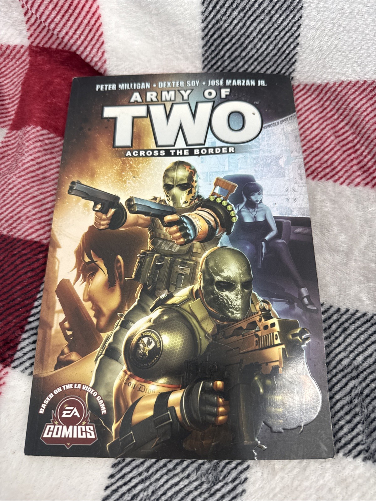 Army of Two, Vol. 1: Across the Border 2010 First Printing TPB, EA Comics, IDW Army of Two, Vol. 1: Across the Border 2010 First Printing TPB, EA Comics, IDW