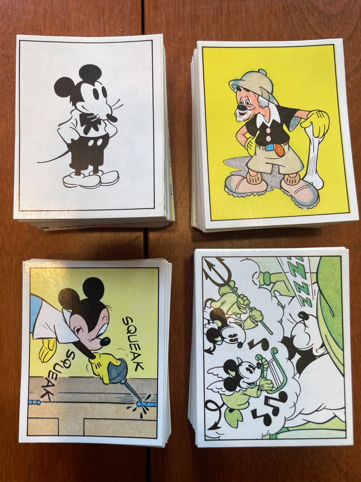 1978 Figurine Panini Walt Disney Mickey Story 360 Sticker COMPLETE SET