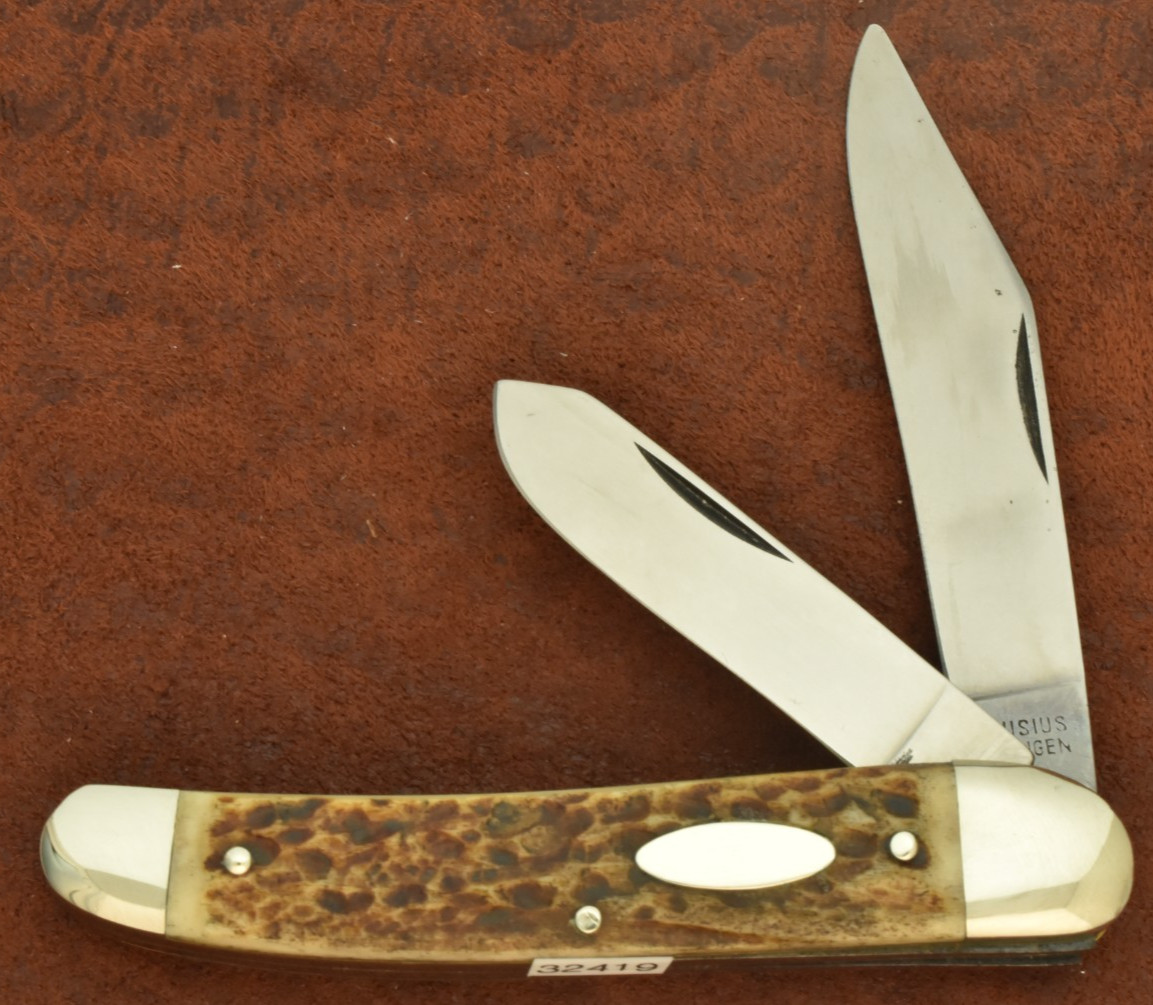 KRUSIUS BROTHERS SOLINGEN GERMANY ROGERS BONE PREMIUM JACK KNIFE (32419)