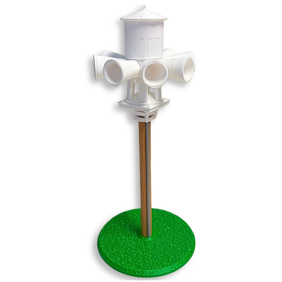 Sentry 7V8 Tornado Siren Model - Warning Siren Replica - Storm Chaser & Weather Sentry 7V8 Tornado Siren Model - Warning Siren Replica - Storm Chaser & Weather