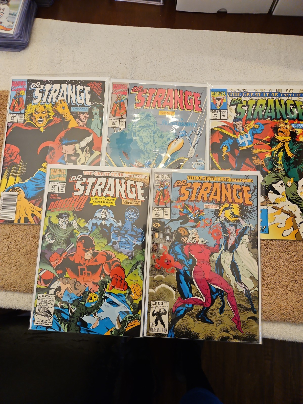 Doctor Strange Sorcerer Supreme Lot Of 10 Comics - #36-45