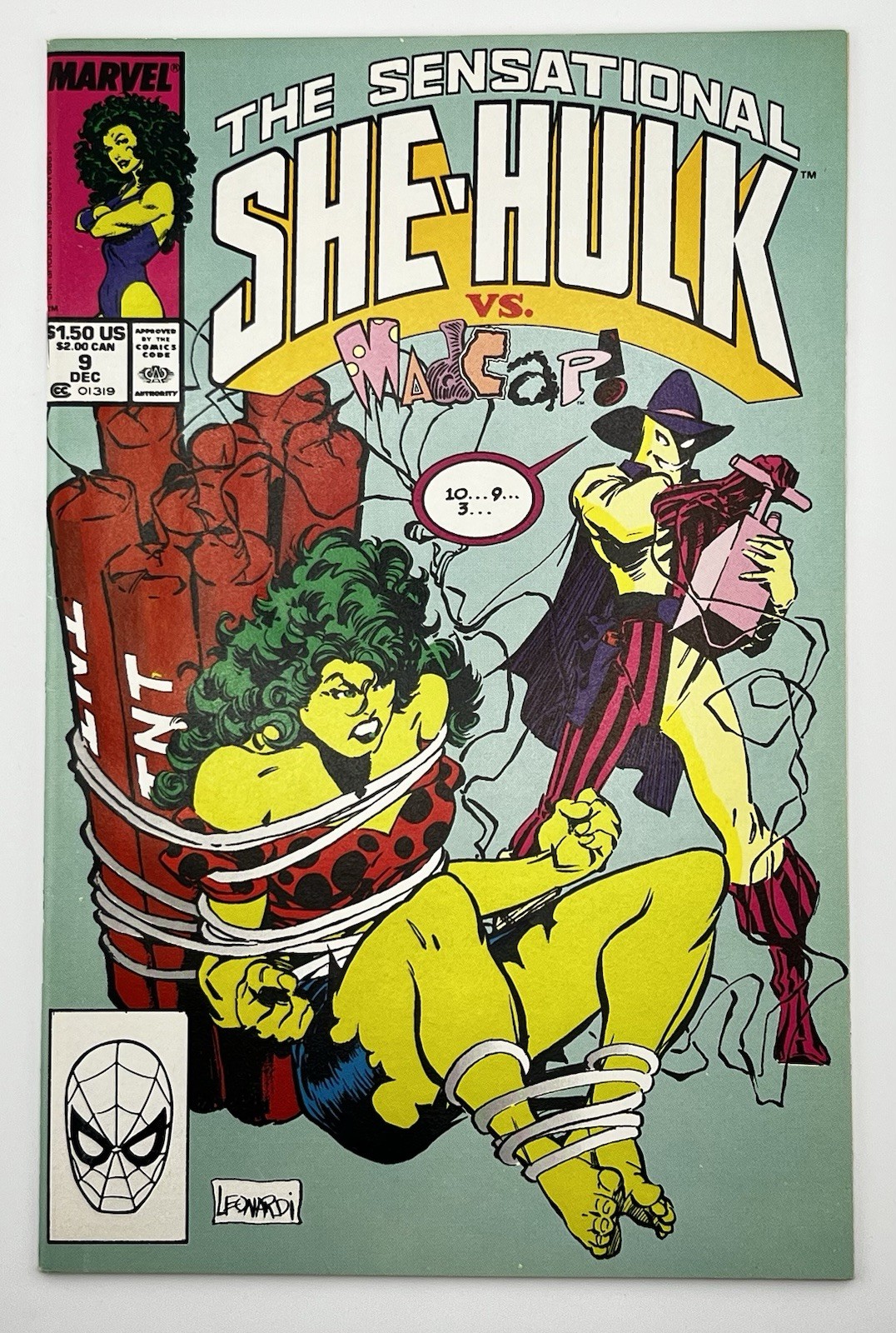 Sensational She-Hulk #9 VERY FINE Madcap John Byrne 1989