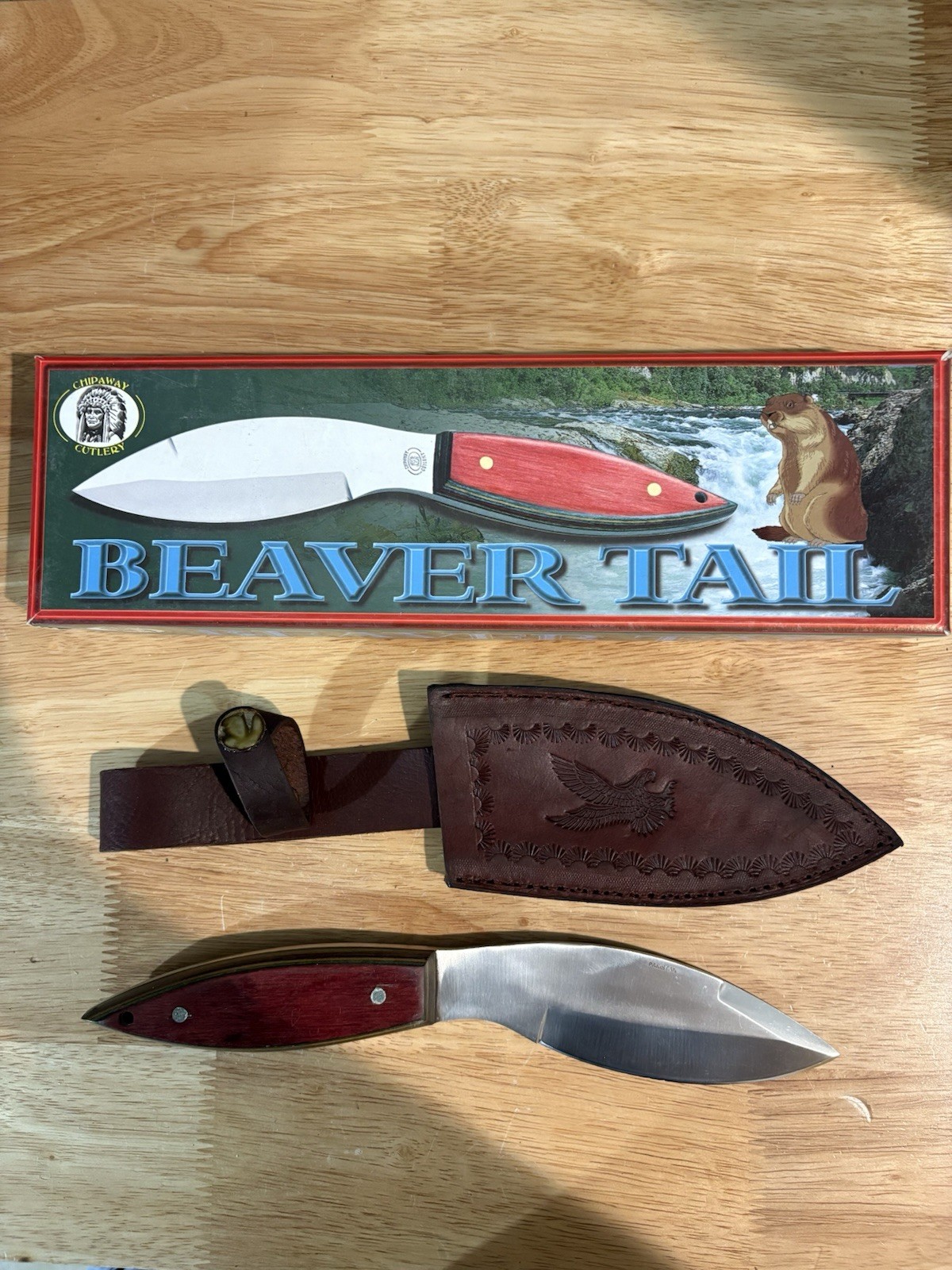 Chipaway Cutlery Beaver Tail CW-30FW 10\