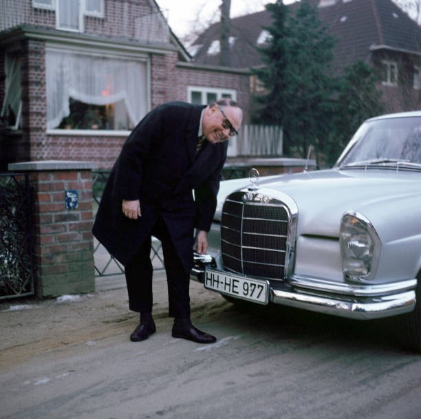 The actor cabaret artist writer composer film producer Heinz Erhar- Old Photo 4