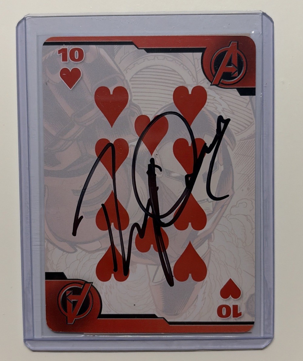 ROBERT DOWNEY JR Signed Card Autograph Iron Man/Avengers (Tony Stark) AA COA #3 ROBERT DOWNEY JR Signed Card Autograph Iron Man/Avengers (Tony Stark) AA COA #3