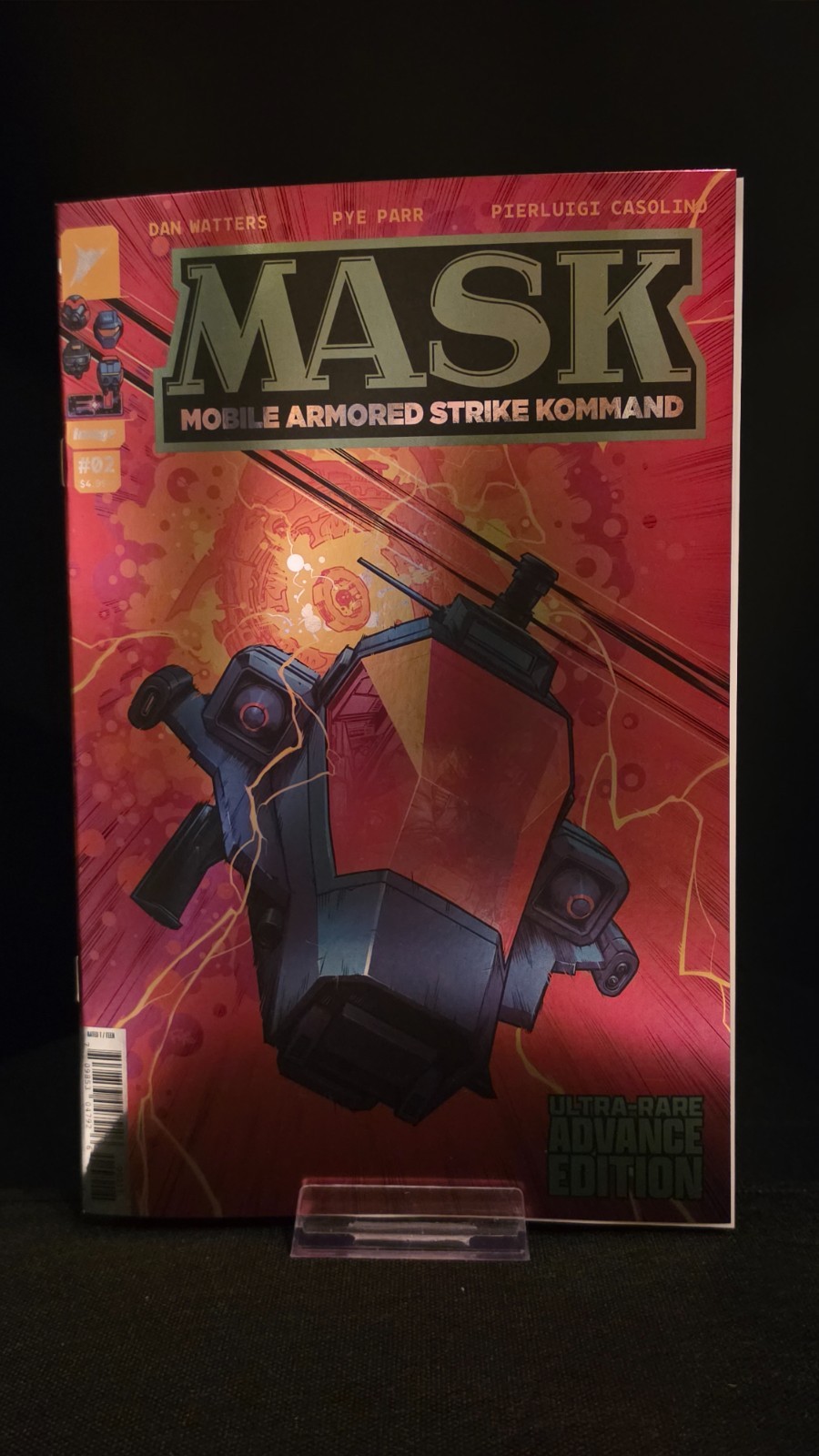 M.A.S.K.  #2 Ultra-Rare Advance Edition Pye Parr 2026