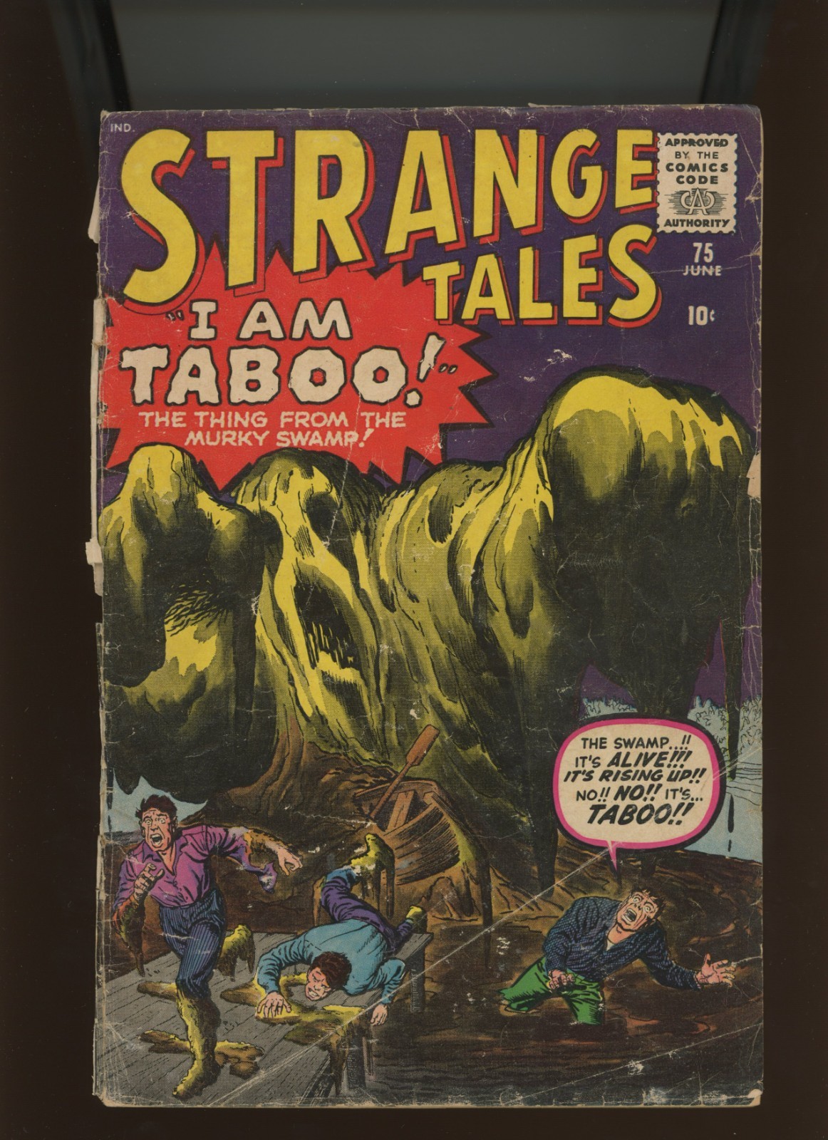 (1960) Strange Tales #75: SILVER AGE KEY ISSUE WE COMBINE SHIPPING (1.0/1.5)