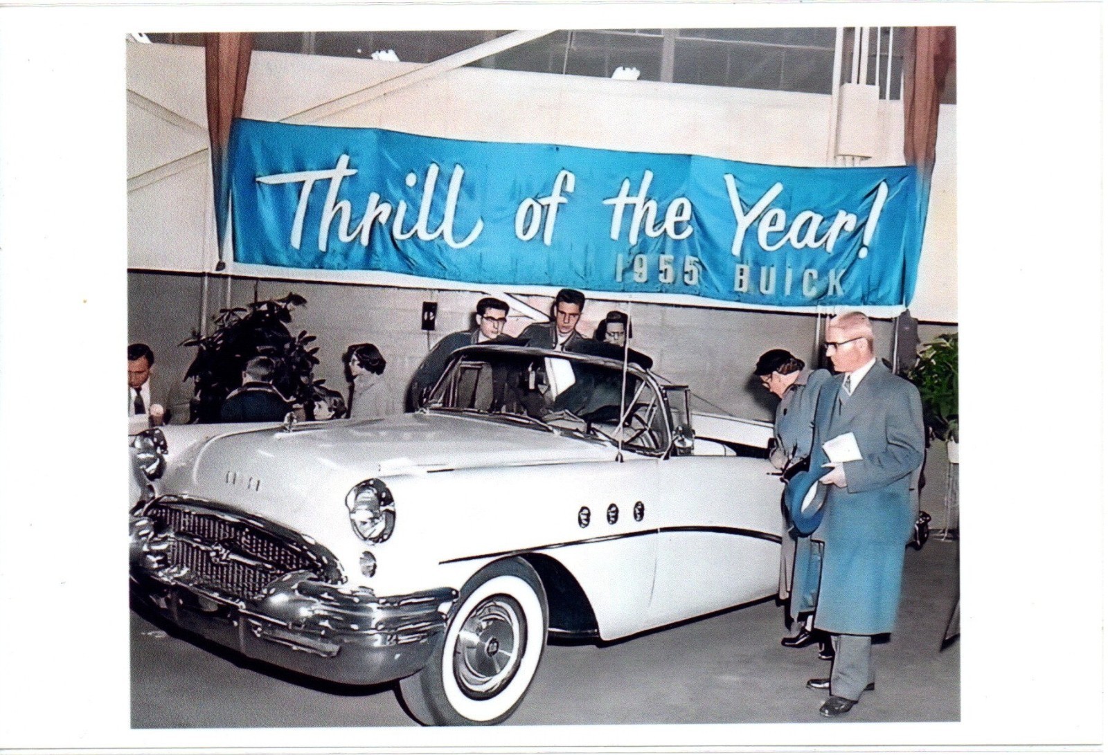 New 1955 Buick Convertible on Display Photo