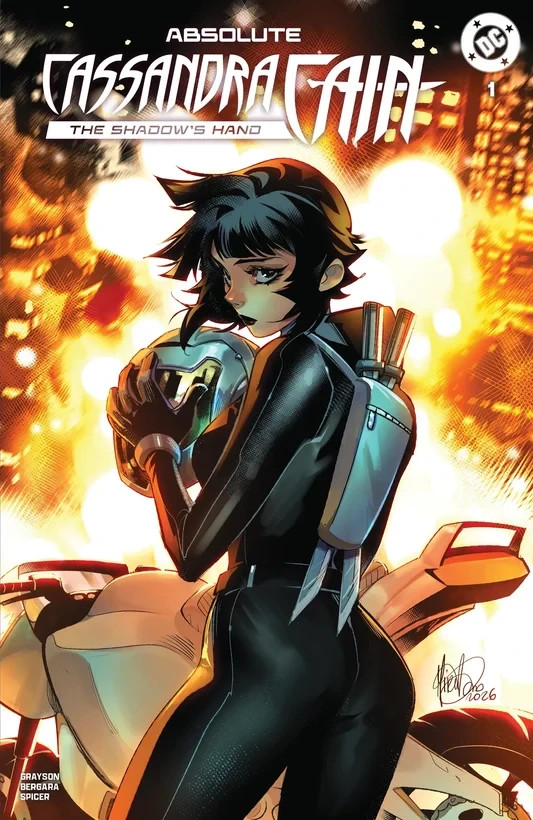 Absolute Cassandra Cain: The Shadow's Hand #1 Trade by Mirka Andolfo LTD 3000 Absolute Cassandra Cain: The Shadow's Hand #1 Trade by Mirka Andolfo LTD 3000