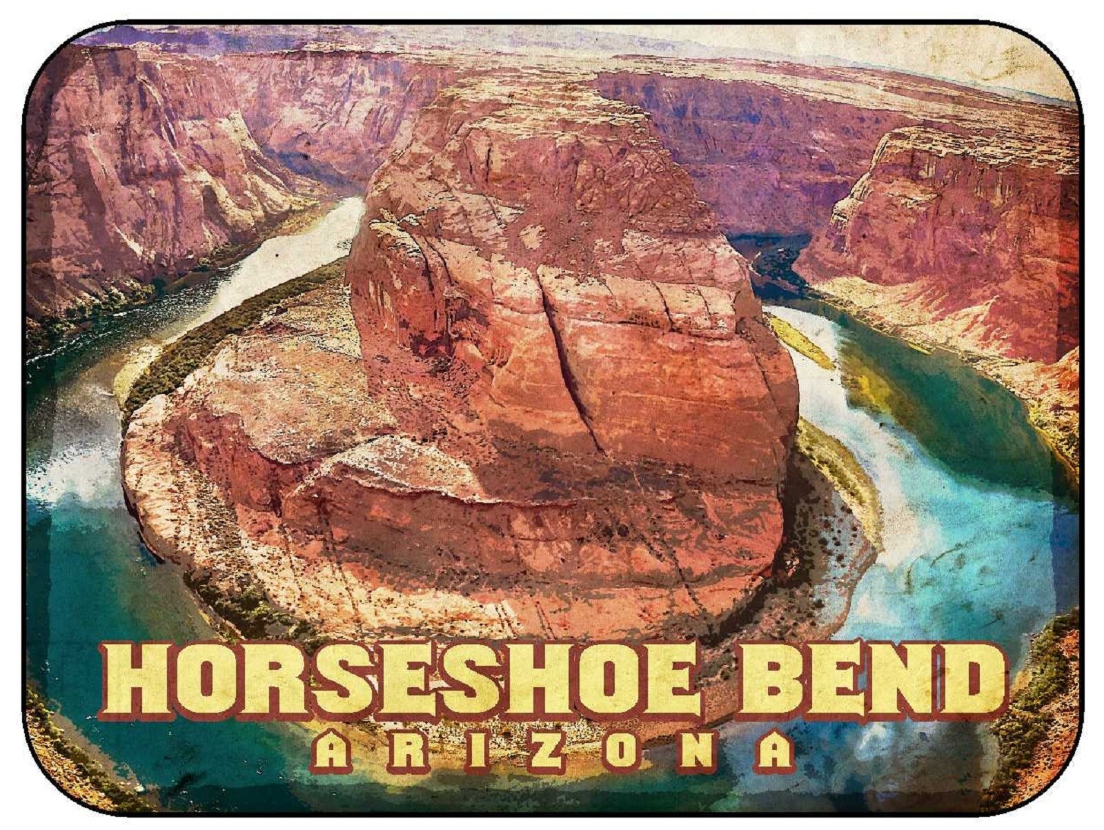 Horseshoe Bend Arizona Fridge Magnet