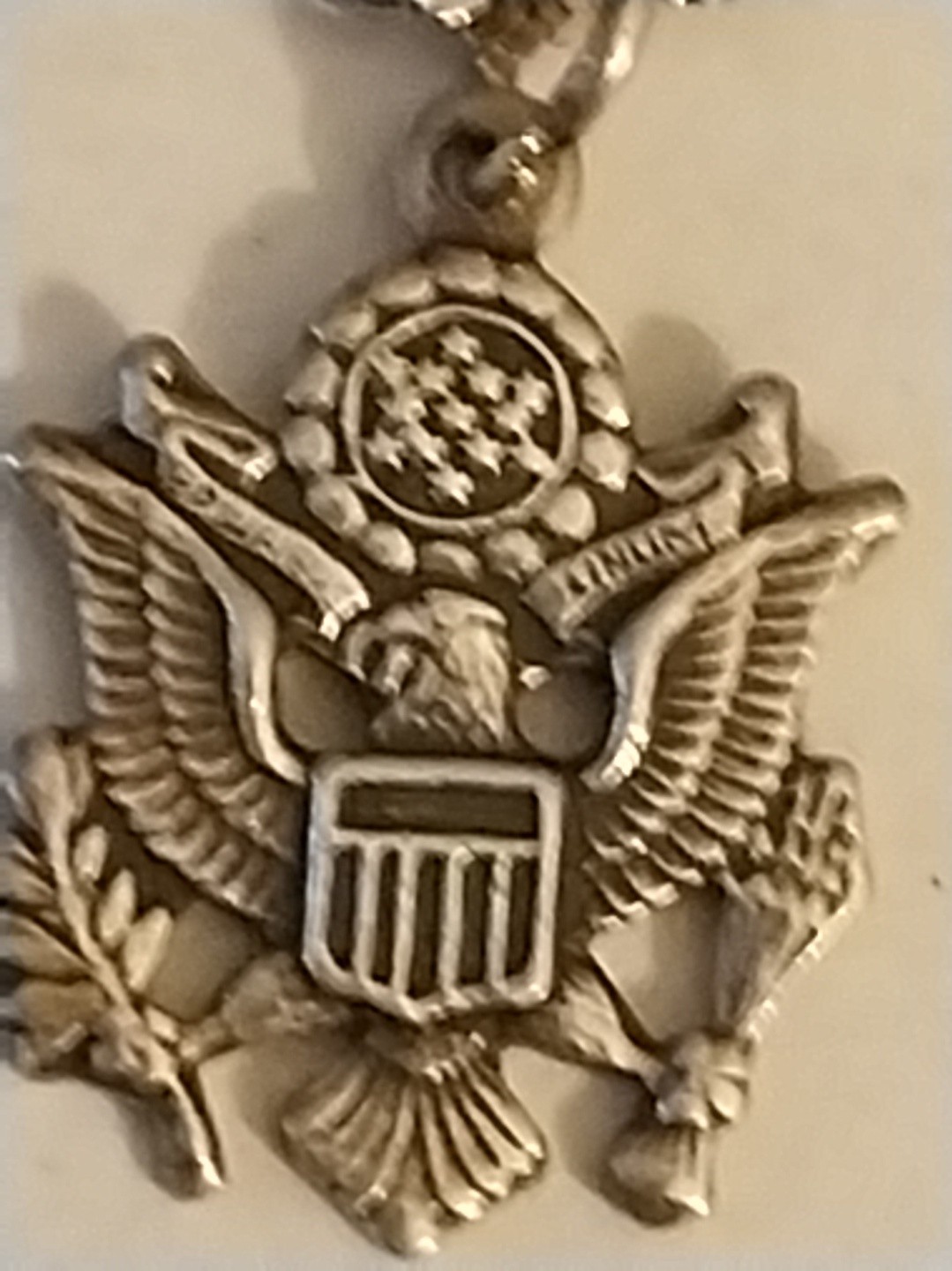 vtg sterling pendant featuring the Great Seal of the United State Of America 19\ vtg sterling pendant featuring the Great Seal of the United State Of America 19\