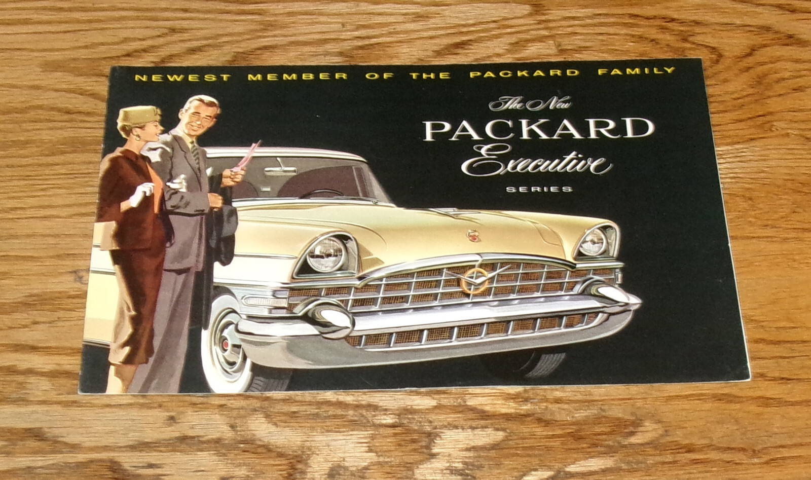 Original 1956 Packard Executive Series Sales Brochure 56 Hardtop Sedan Original 1956 Packard Executive Series Sales Brochure 56 Hardtop Sedan