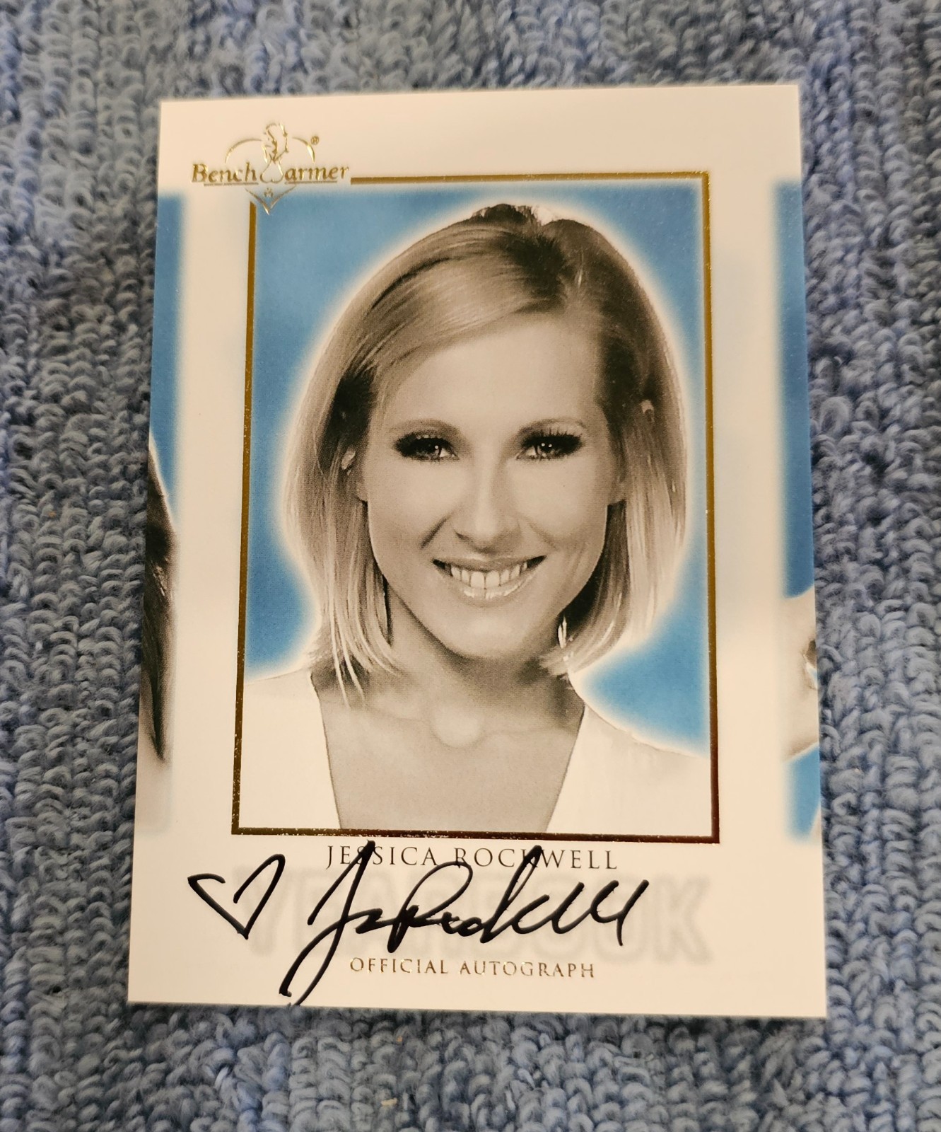 BW2) 2014 Benchwarmer Yearbook / Jessica Rockwell Autograph