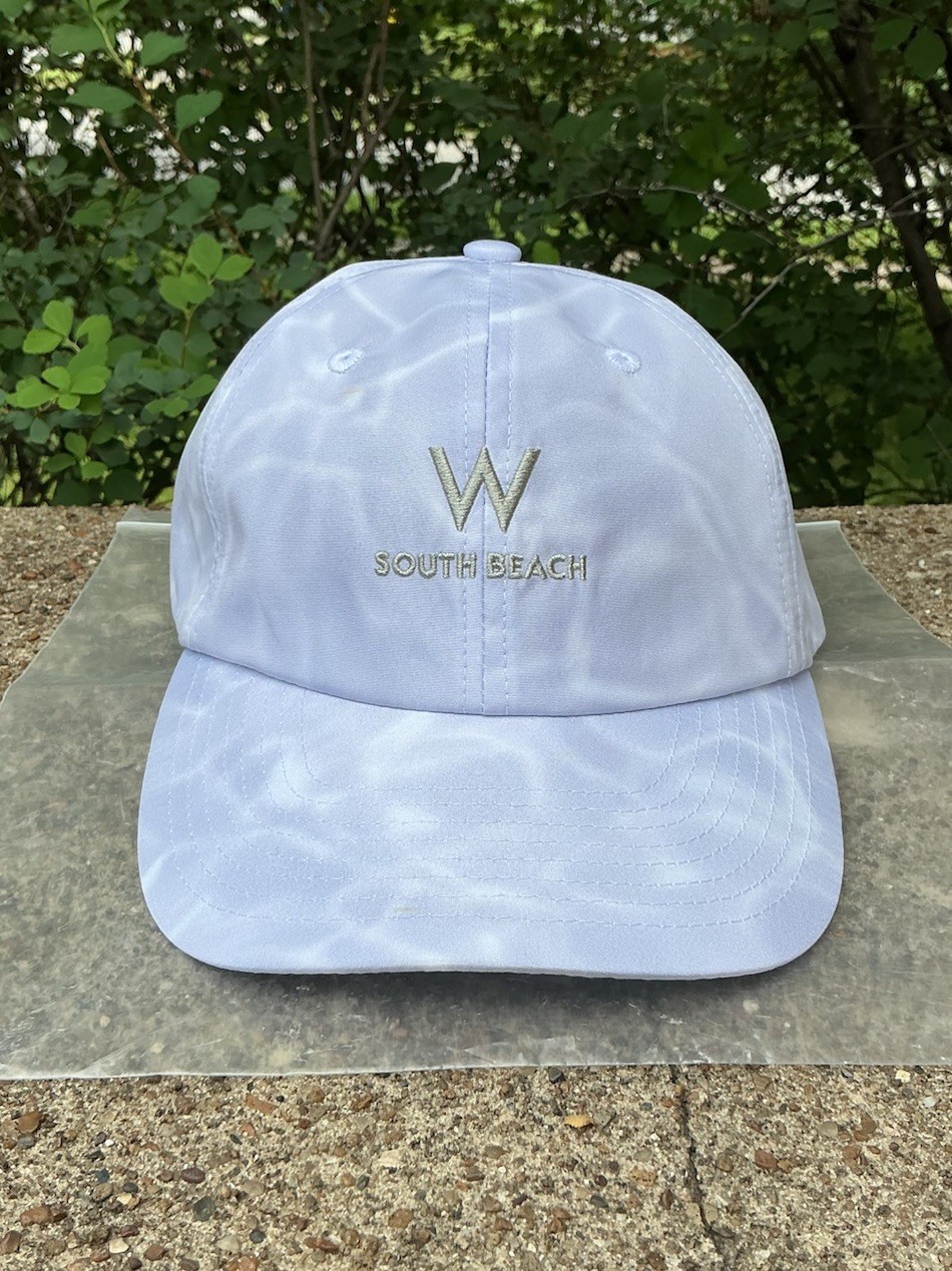 W Hotel South Beach Miami Florida Hat Beach Pool Club Wear Travel Strap Back NEW