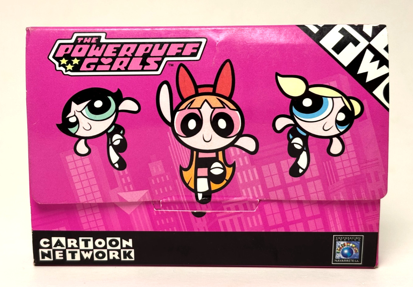 2004 THE POWERPUFF GIRLS CARDS Navarrete Full Set 108/108 + Collectible Case