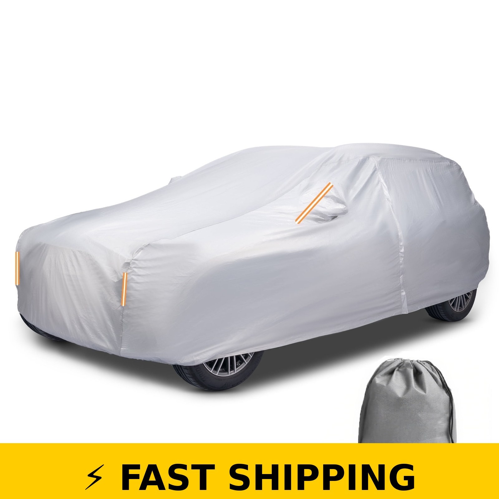 Caromop All-Weather 10-Layer Waterproof Car Cover - Size S3 Caromop All-Weather 10-Layer Waterproof Car Cover - Size S3