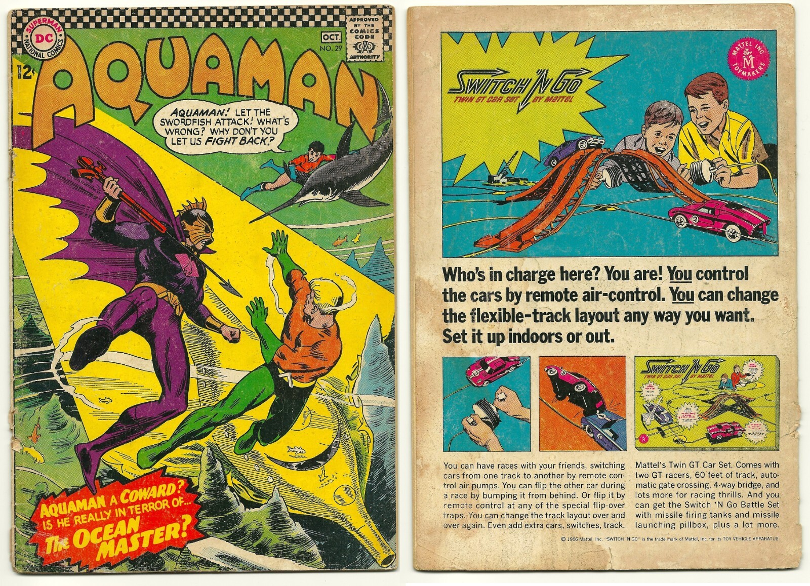Aquaman #29 (GD 2.0) 1966 DC Comics 1st appearance Ocean Master Silver Age