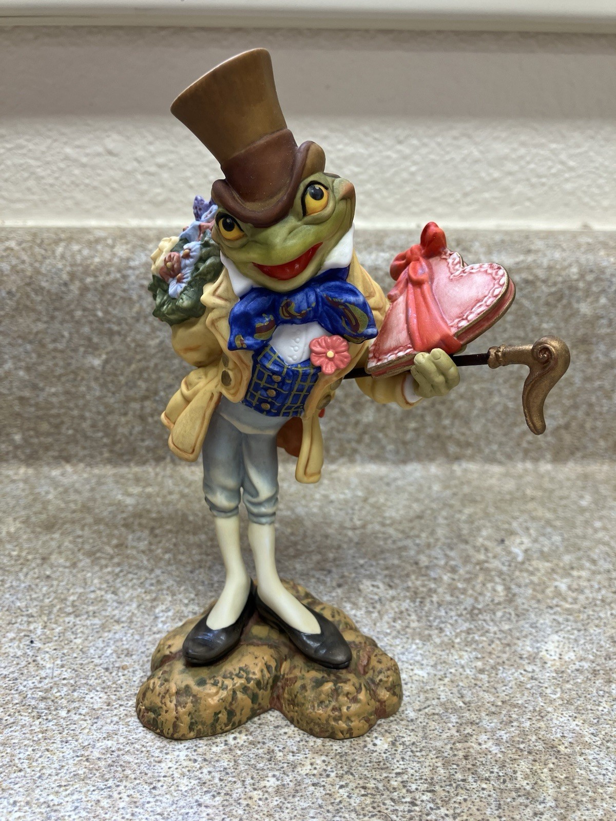Scott Gustafson Froggy Goes A-Wooing 949/2500 w/ Box COA Love Valentine Frog