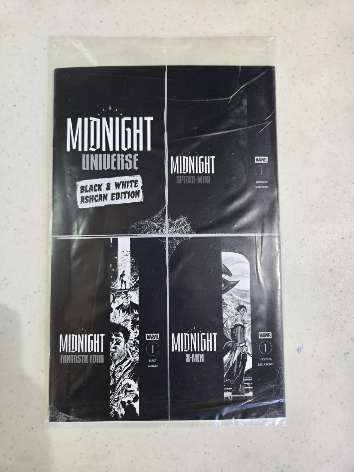 Marvel Midnight Universe Black & White Ashcan SDCC 2026 Panel Exclusive SEALED Marvel Midnight Universe Black & White Ashcan SDCC 2026 Panel Exclusive SEALED