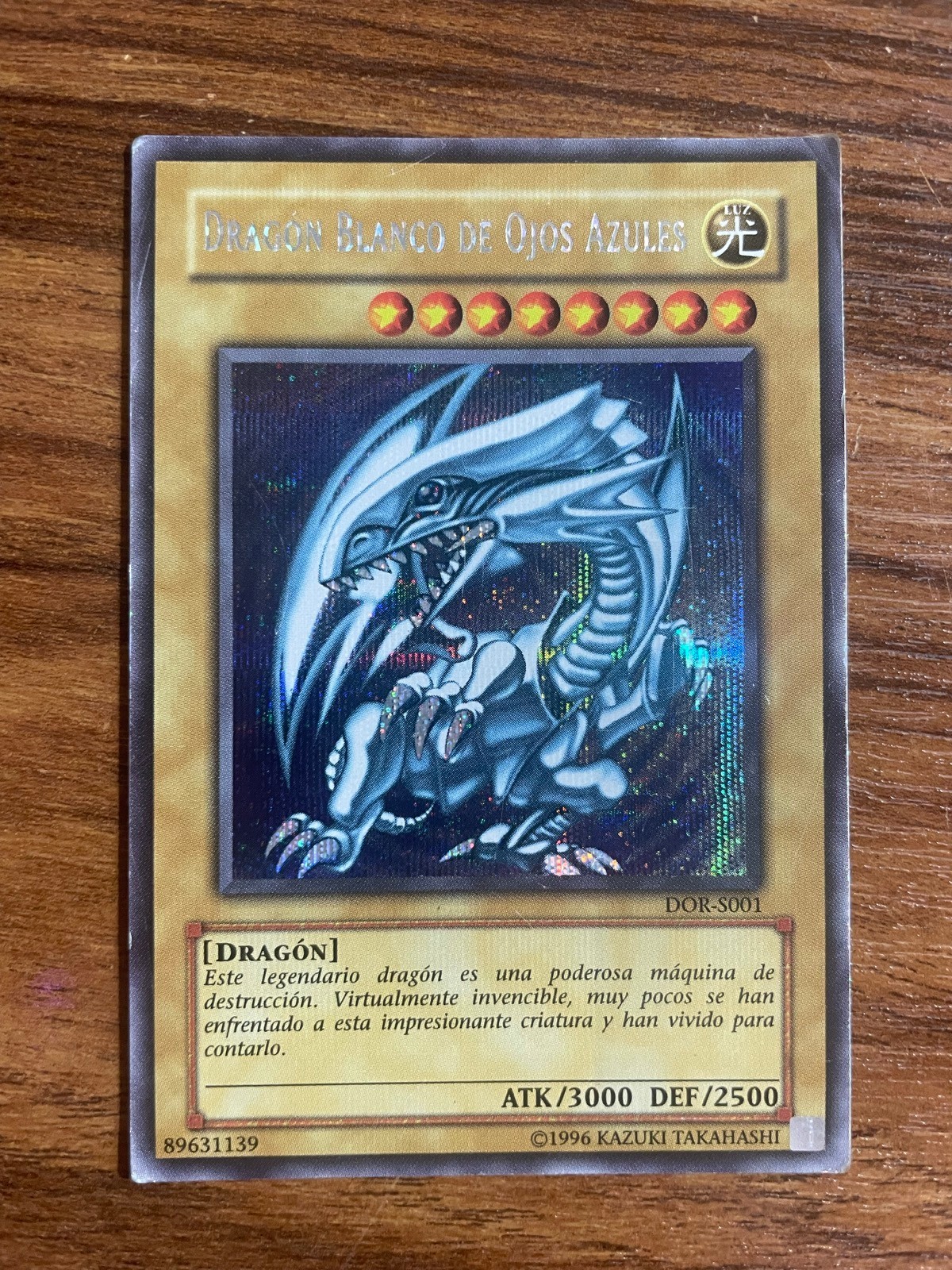 Yu-Gi-Oh - Blue-Eyed White Dragon. DOR-S001. Duelist of the Roses