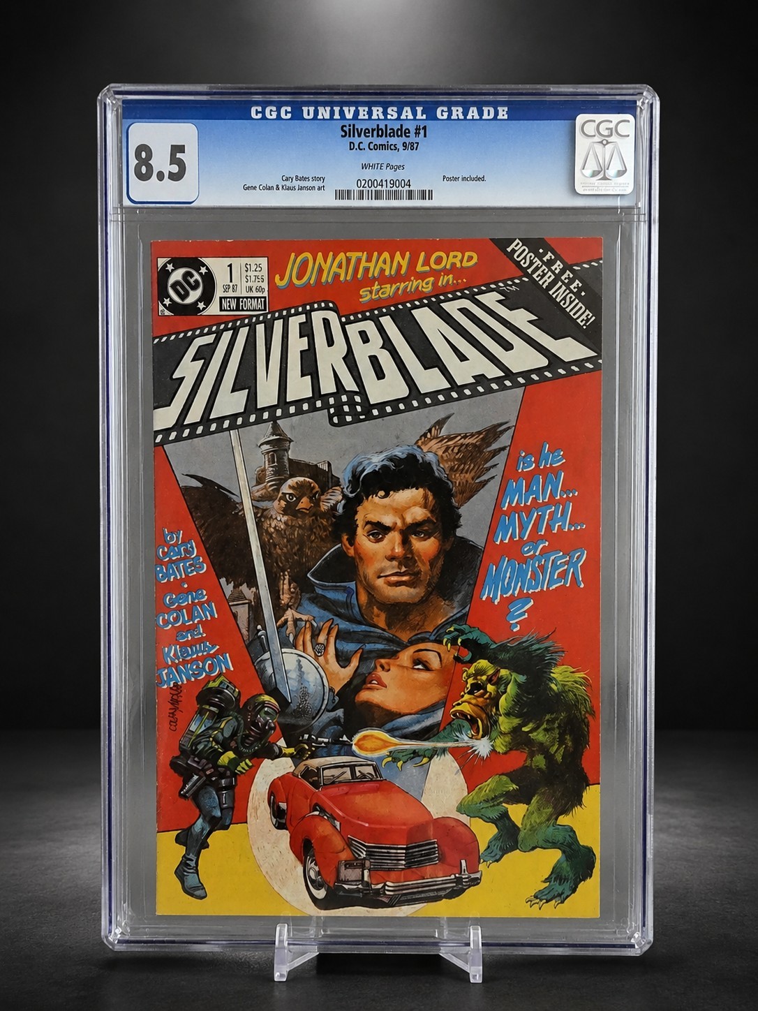 Silverblade #1 (DC Comics September 1987) Silverblade #1 (DC Comics September 1987)