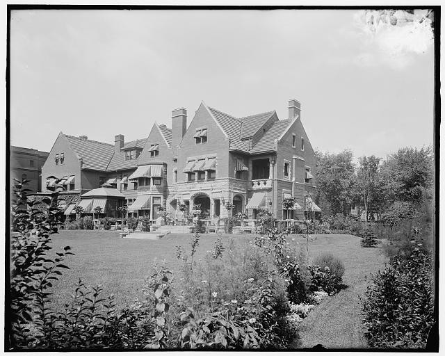 Detroit Michigan Franklin H Walker Residence 1905 1915 Jefferson Avenue
