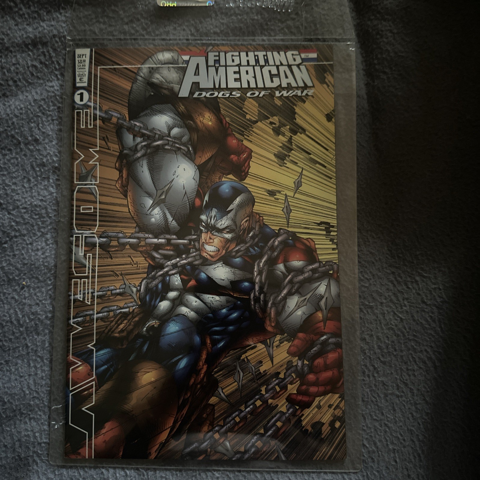 Fighting American: Dogs of War #1 Preview Edition (Awesome September 1998)