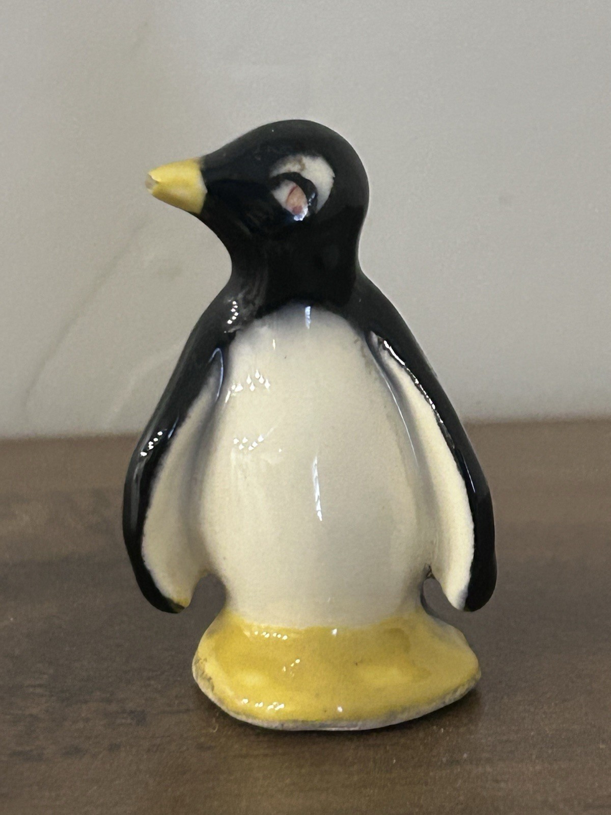 Miniature Vintage Penguin Figurine Trinket Ceramic/Porcelain Miniature Vintage Penguin Figurine Trinket Ceramic/Porcelain
