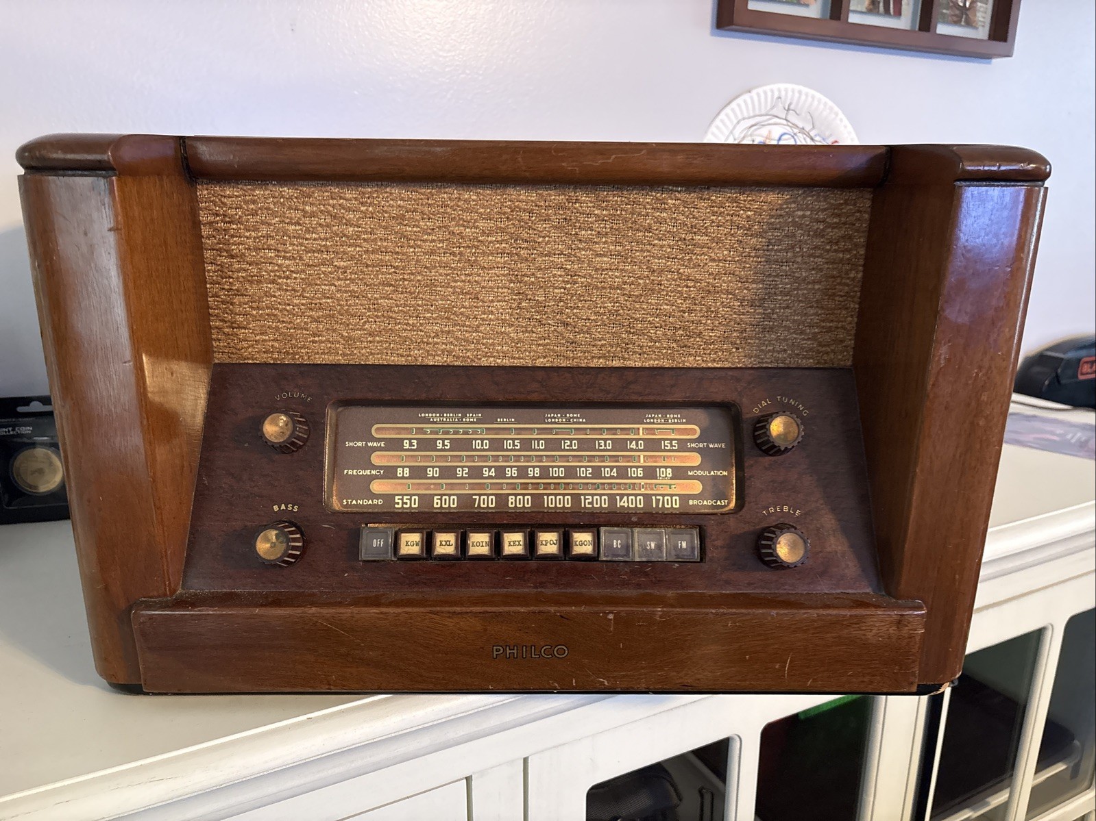 Philco Vintage Transistor tube radio Model 48-482 
