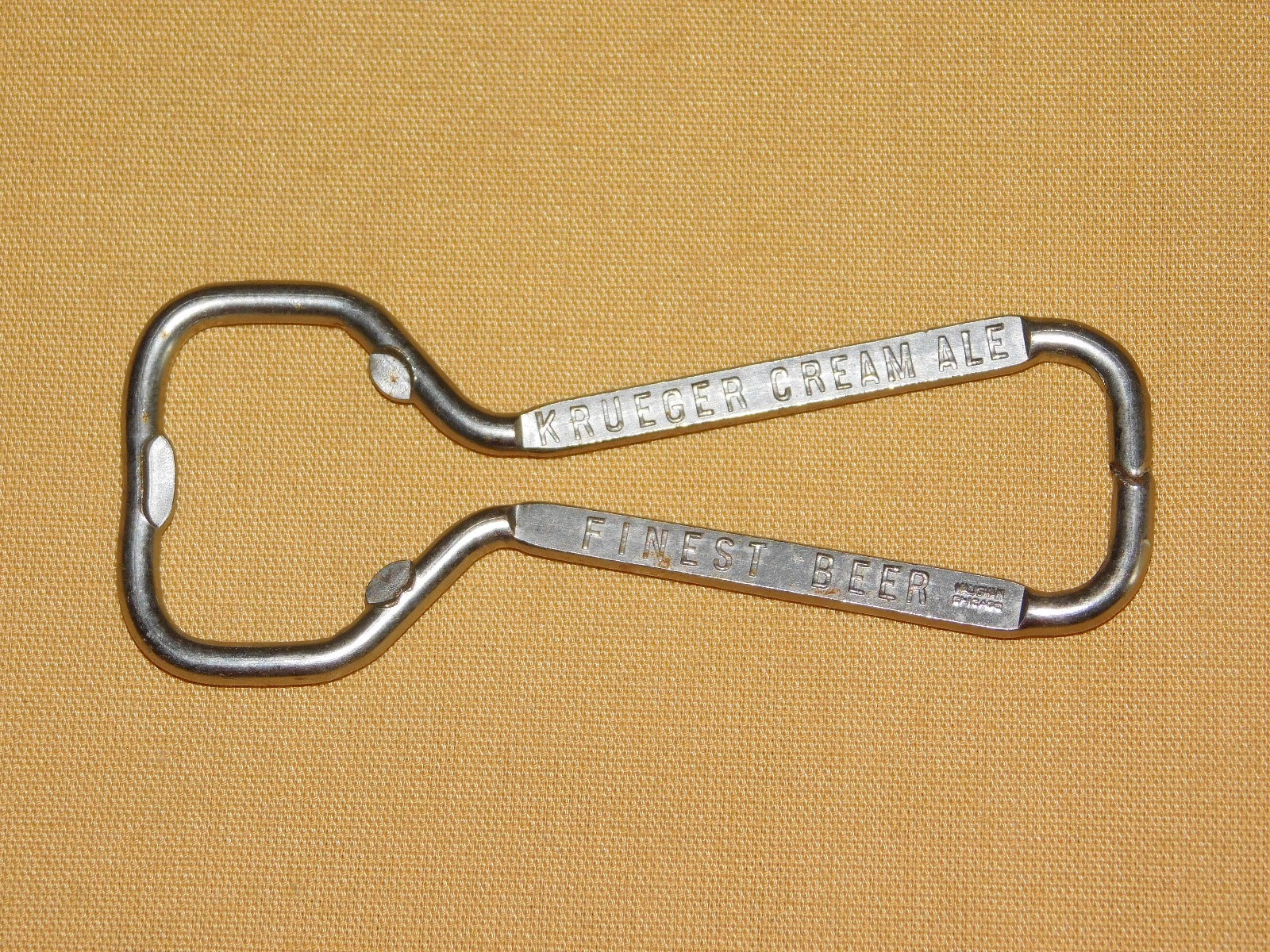 VINTAGE BAR KRUEGER CREAM ALE FINEST BEER BOTTLE OPENER