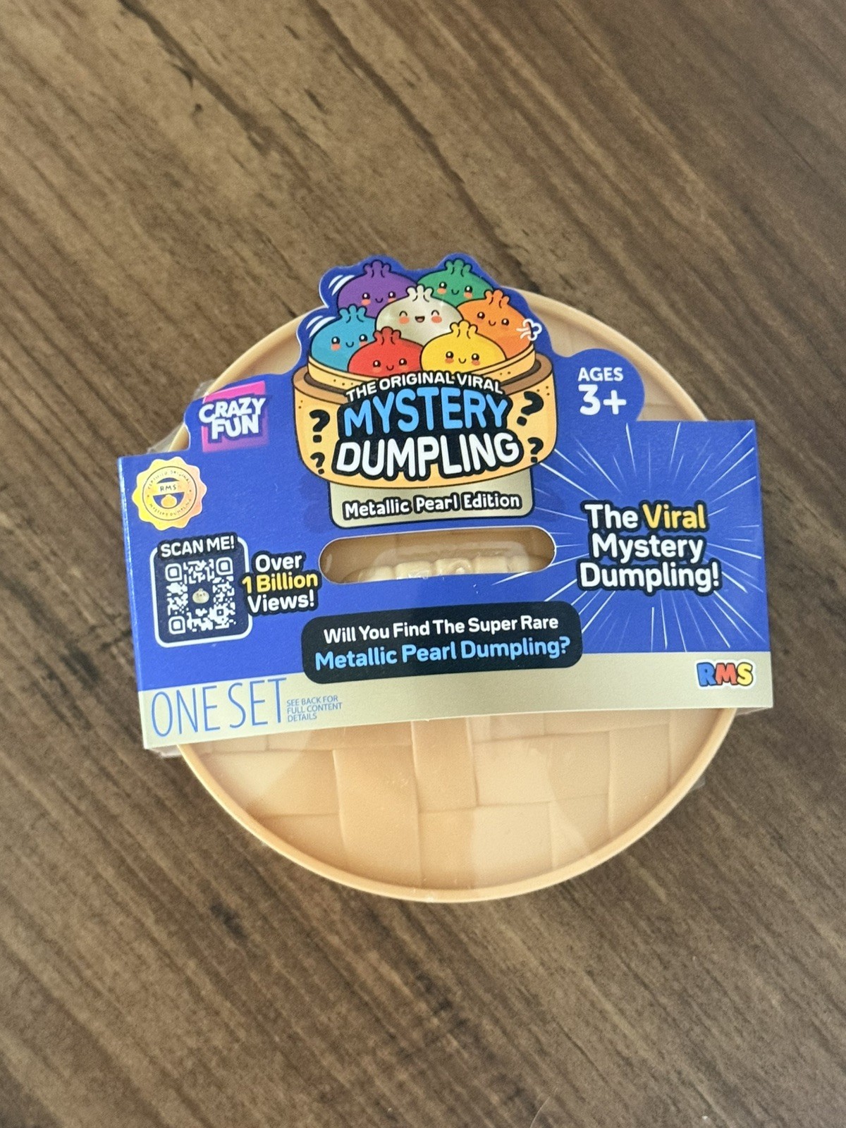 SEALED CrazyFun RMS Mystery Dumpling METALLIC PEARL Edition CONFIRMED RARE CHASE