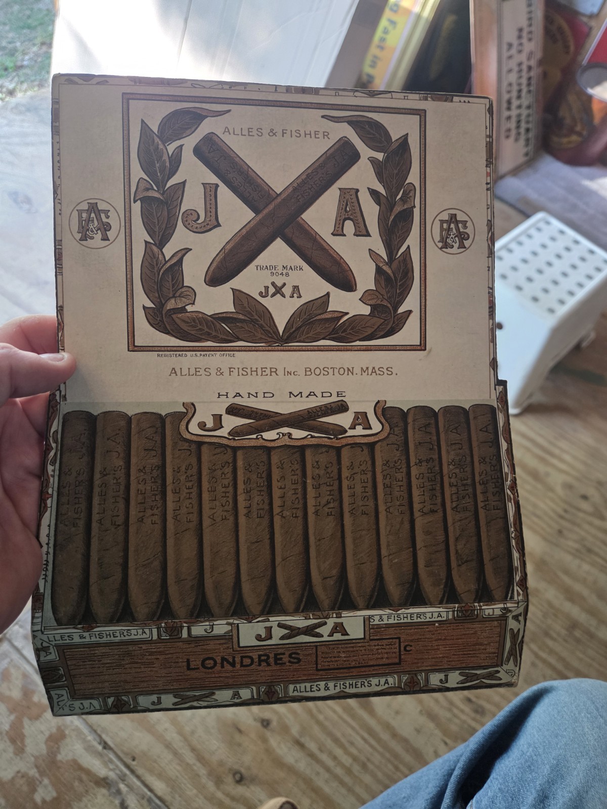 Antique Cigar Advertising Displays Early 1900s