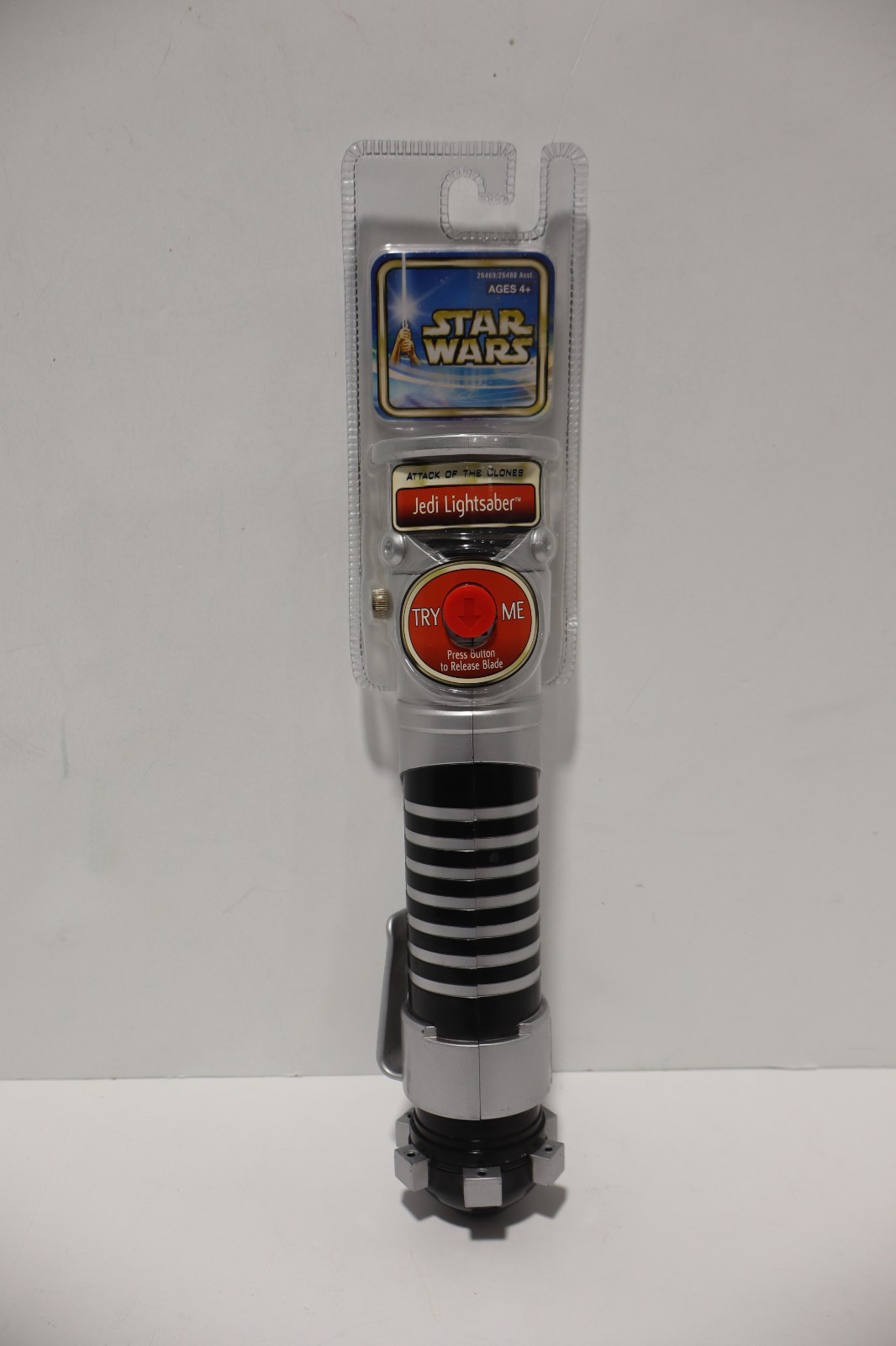 2002 Star Wars Attack Of The Clones Jedi Lightsaber Purple