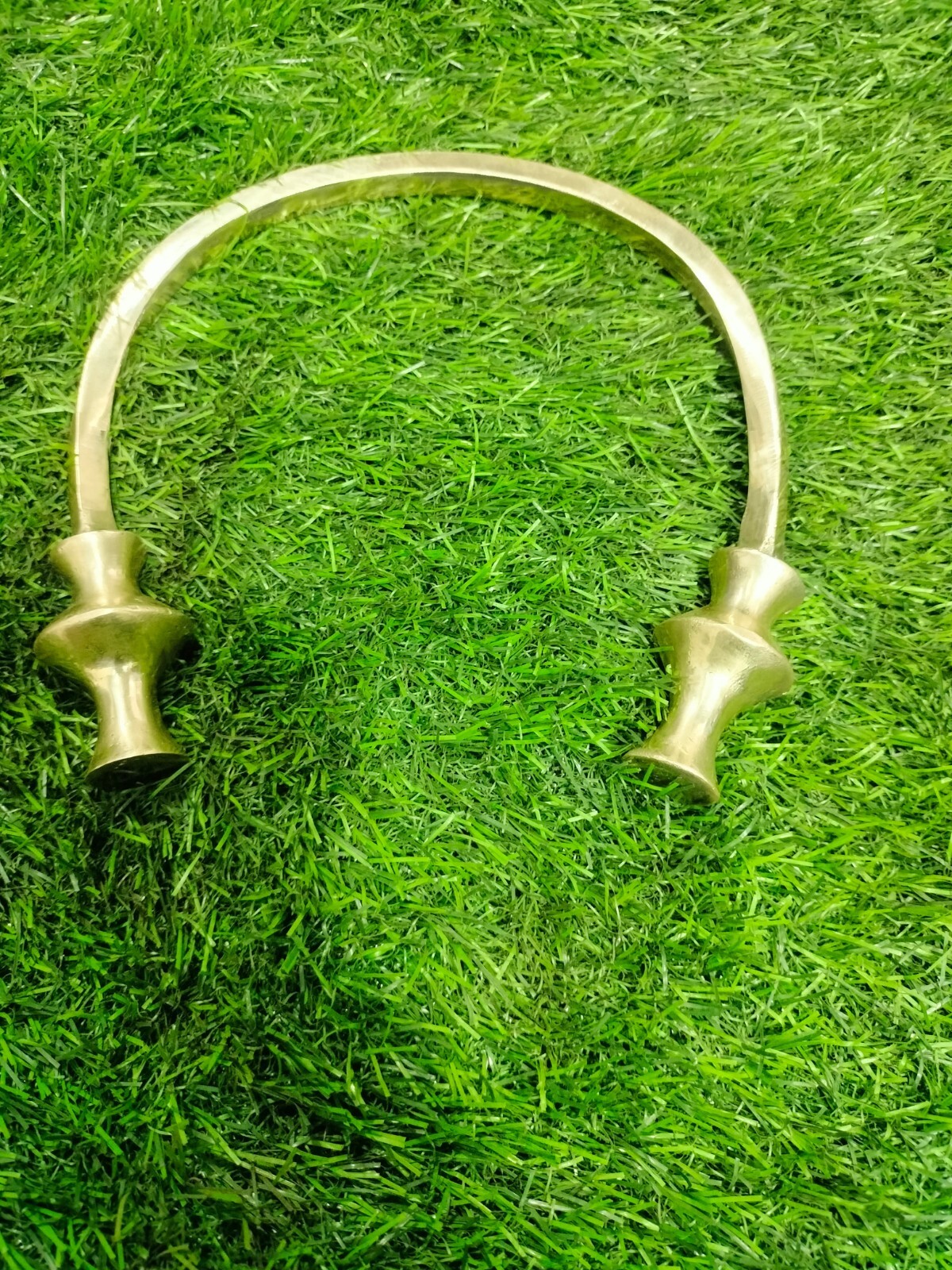 Handcrafted Brass Torque Necklace – Viking Celtic Style. Handcrafted Brass Torque Necklace – Viking Celtic Style.