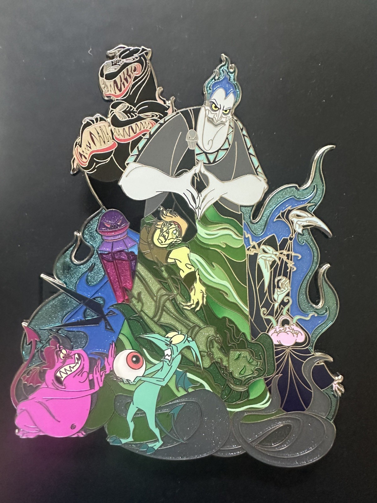 Hades-Magical Trends Jumbo Fantasy Pin-LE 50-Glows in the Dark Hades-Magical Trends Jumbo Fantasy Pin-LE 50-Glows in the Dark