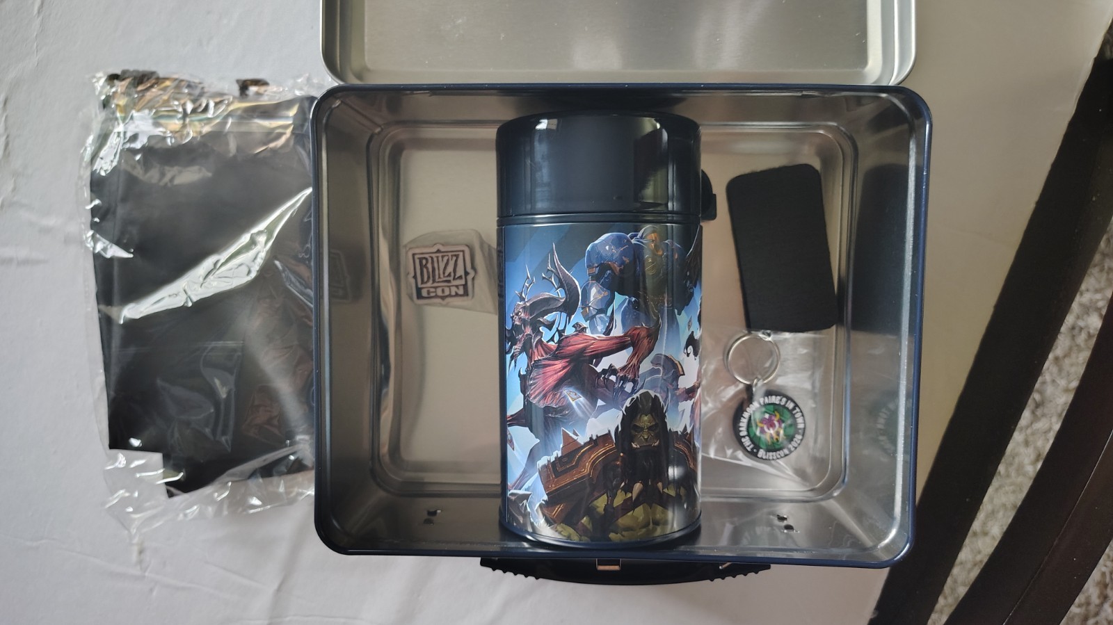 2026 BlizzCon Lunchbox Set / Tumbler, Badge, Lanyard, Bag & Pins 2026 BlizzCon Lunchbox Set / Tumbler, Badge, Lanyard, Bag & Pins