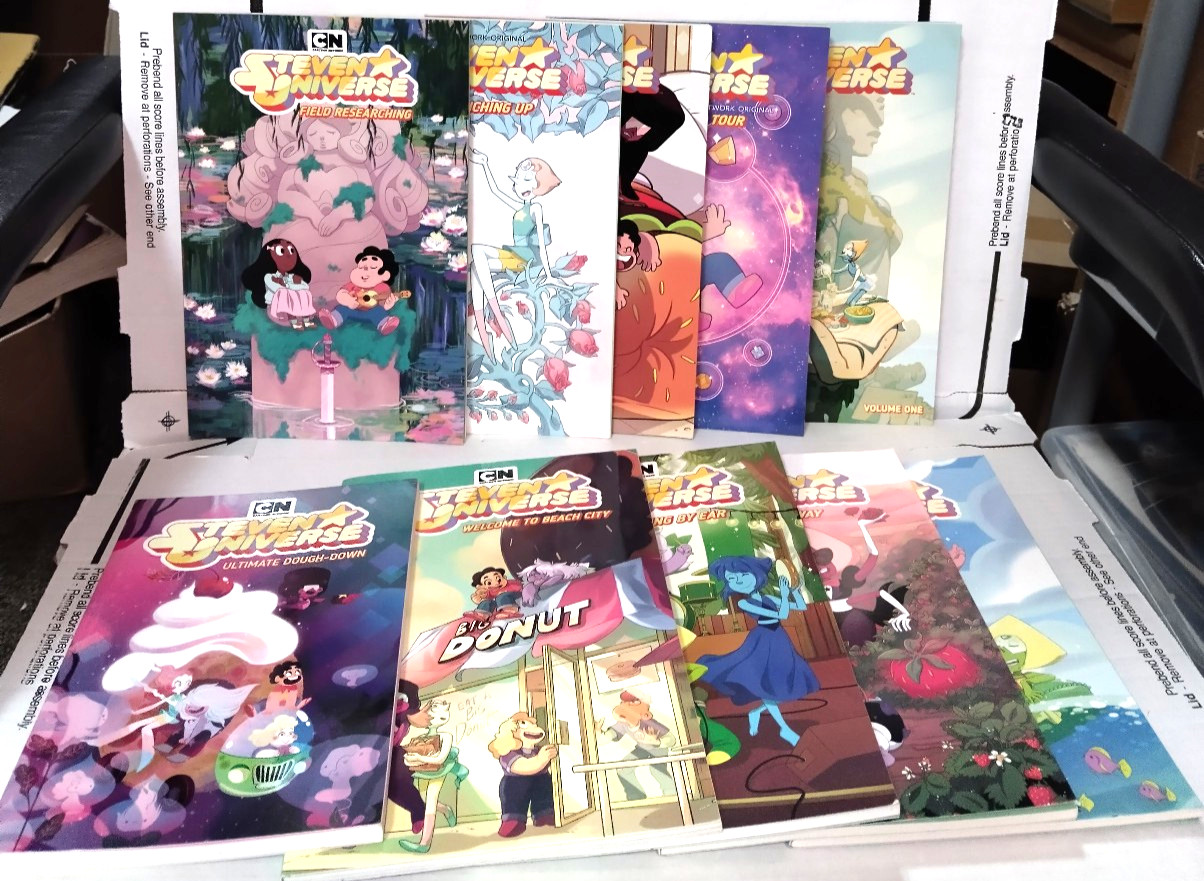 Steven Universe: Lot of 10 Books by Kaboom Cartoon network
