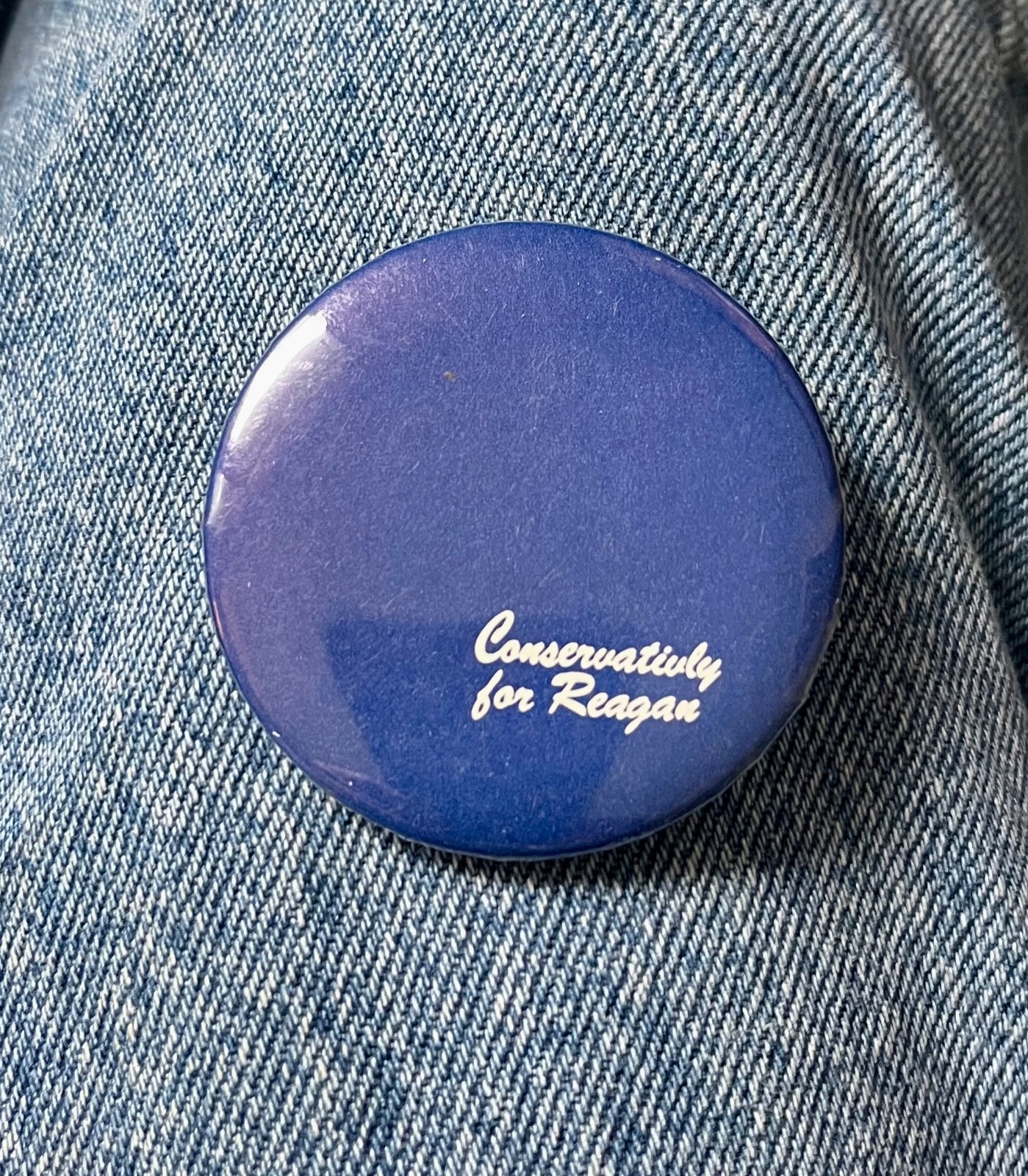1984 Conservativly For Ronald Reagan For President 2 1/4\ 1984 Conservativly For Ronald Reagan For President 2 1/4\