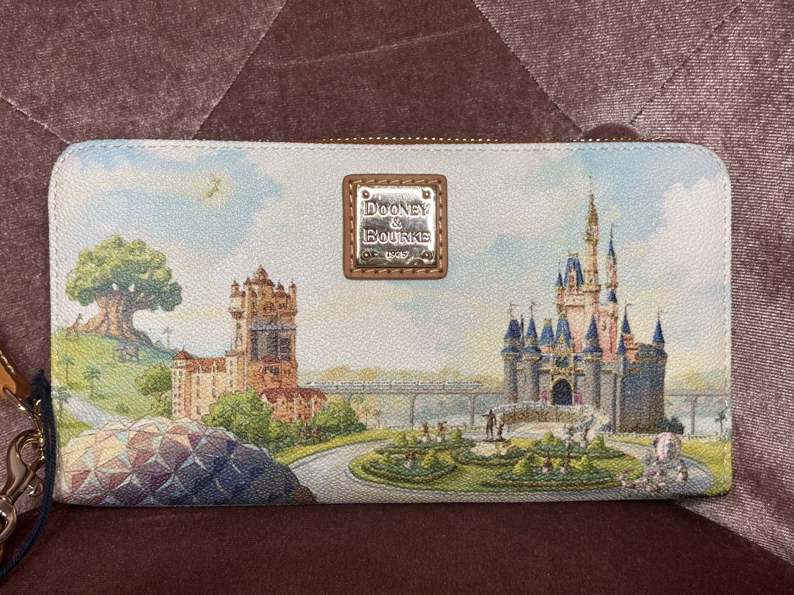 IN HAND 2026 Walt Disney World 55th Anniversary Dooney & Bourke Parks Wallet IN HAND 2026 Walt Disney World 55th Anniversary Dooney & Bourke Parks Wallet