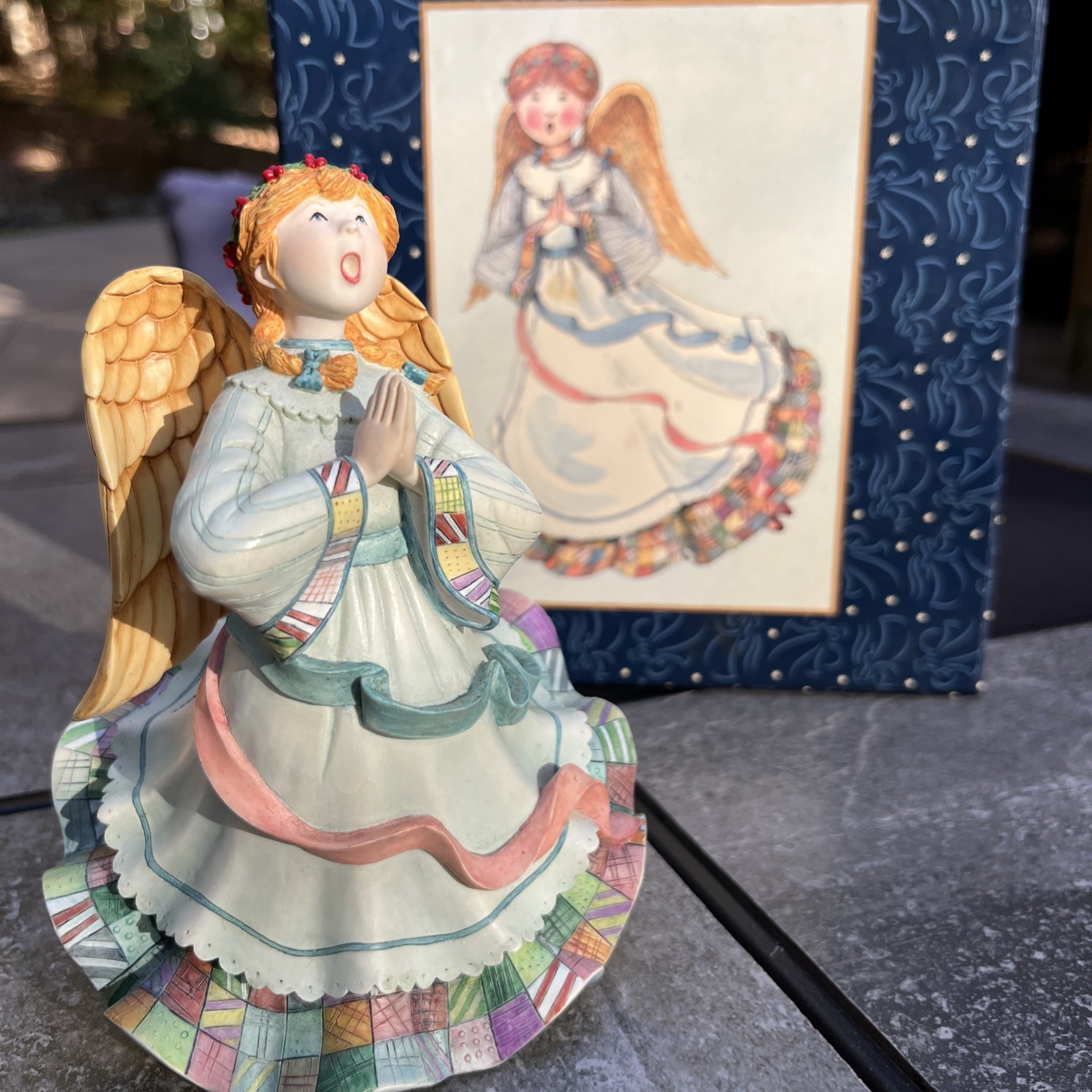Lang and Wise Angels & Nativities Sherri Buck Baldwin Carol w/Box #97600302 New Lang and Wise Angels & Nativities Sherri Buck Baldwin Carol w/Box #97600302 New