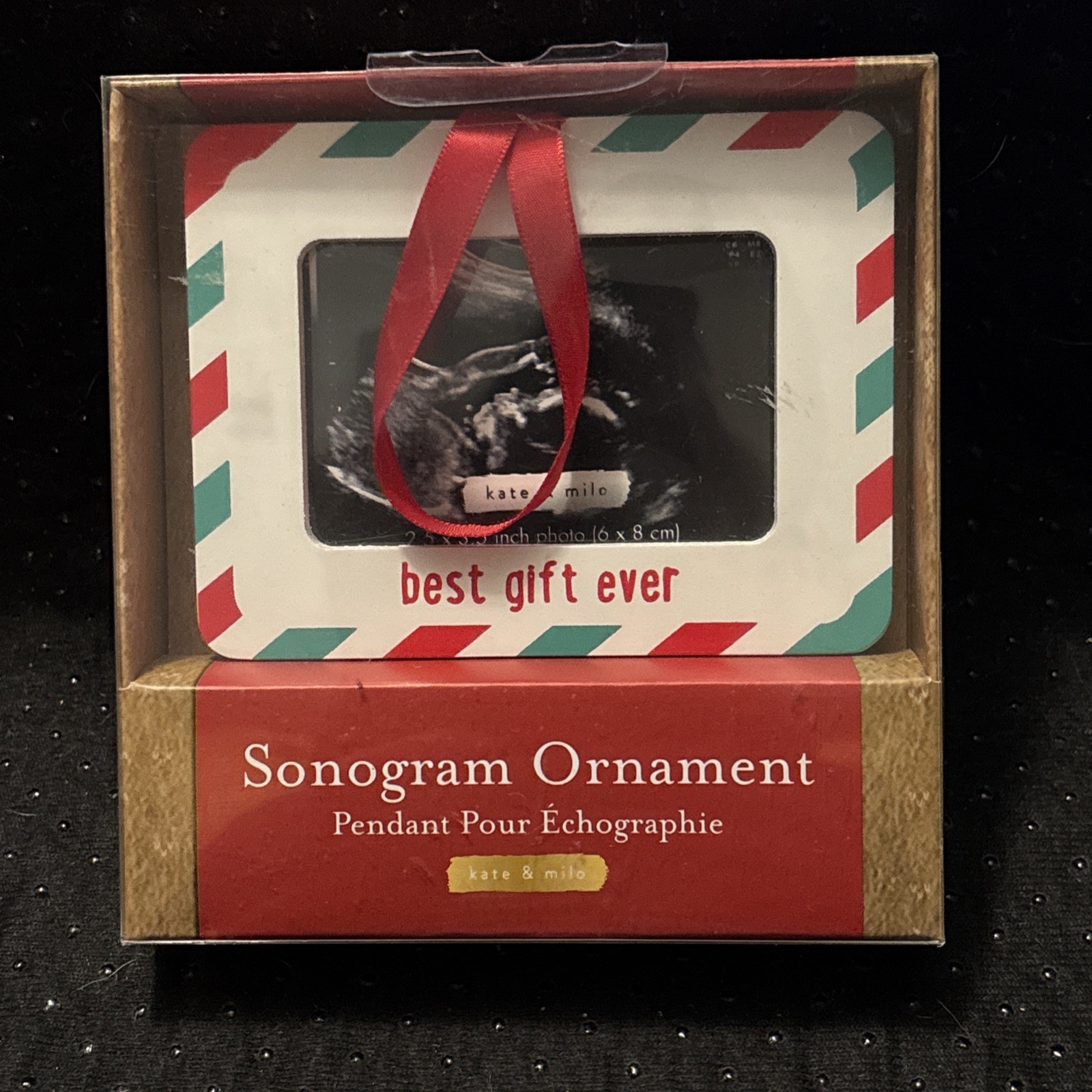 Sonogram Best Gift Ever Ornament - New in Box Sonogram Best Gift Ever Ornament - New in Box