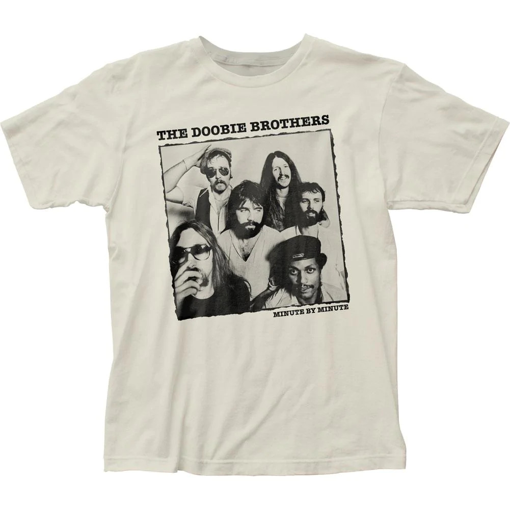Retro The Doobie Brothers Minute By Minute Shirt Classic White S-5XL