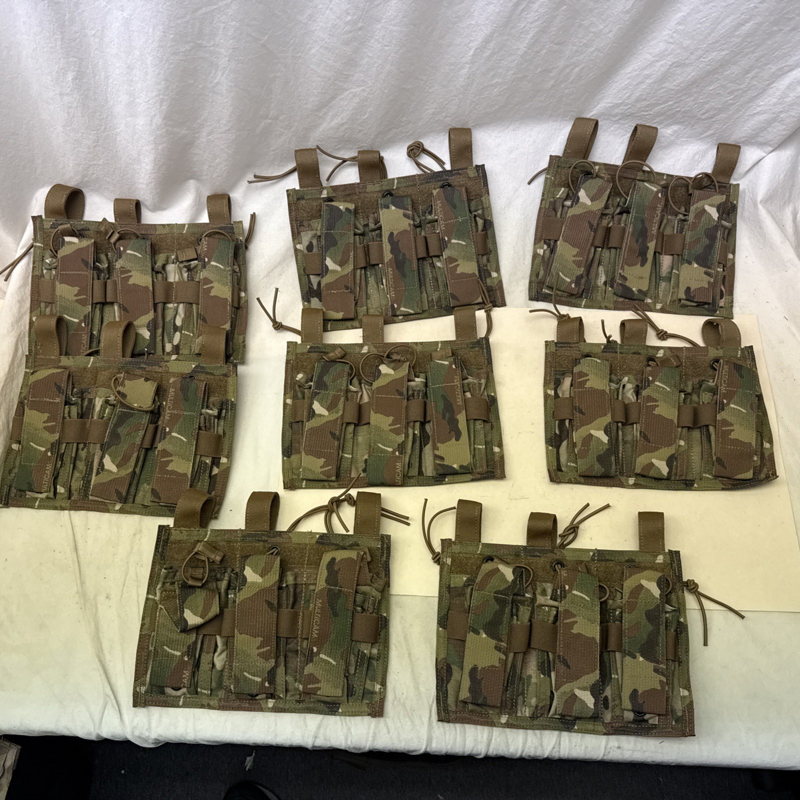 Paraclete PCL Triple Kangaroo Crye Multicam MOLLE Pouch Tan Tag PCHA26BC0J