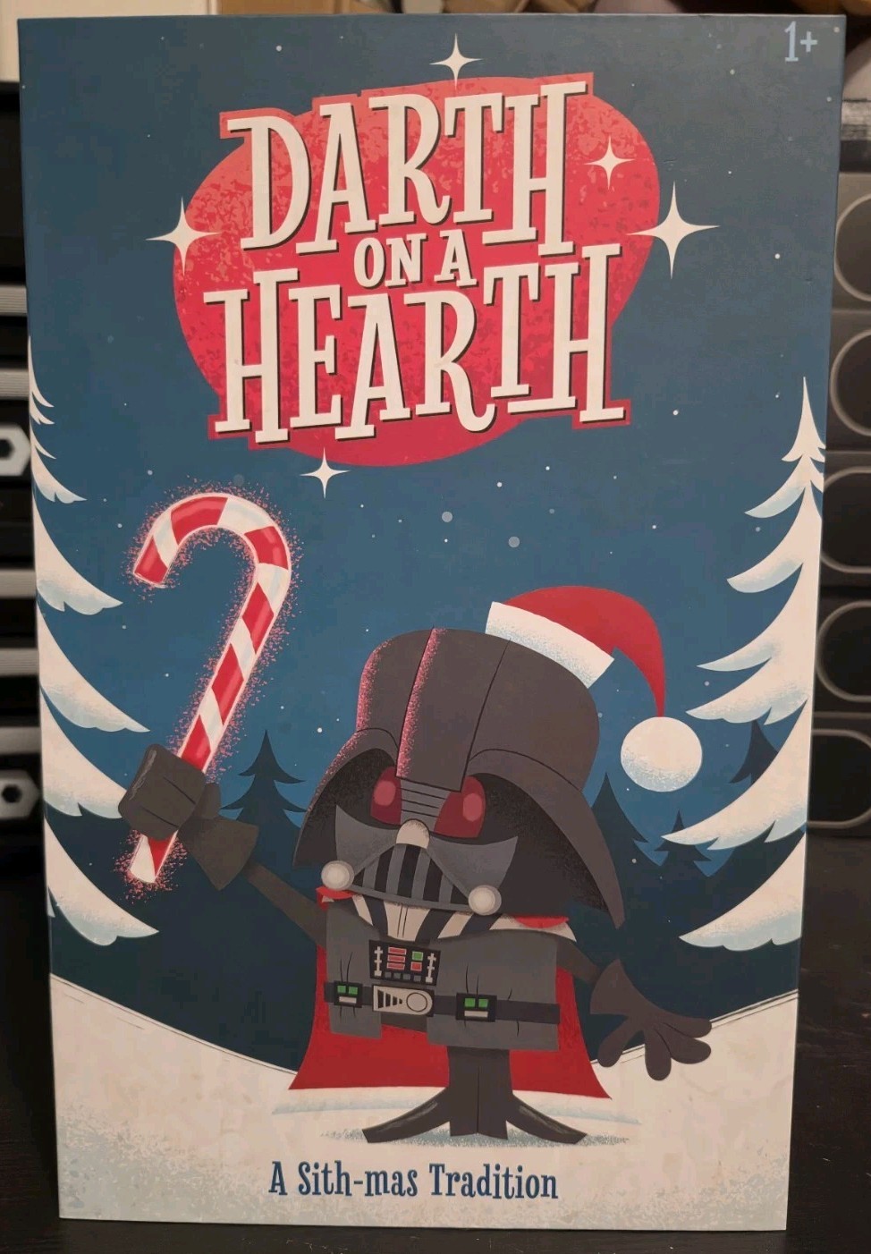 2026 Star Wars Santa Darth on A Hearth Vader Plush Toy Disney Parks 