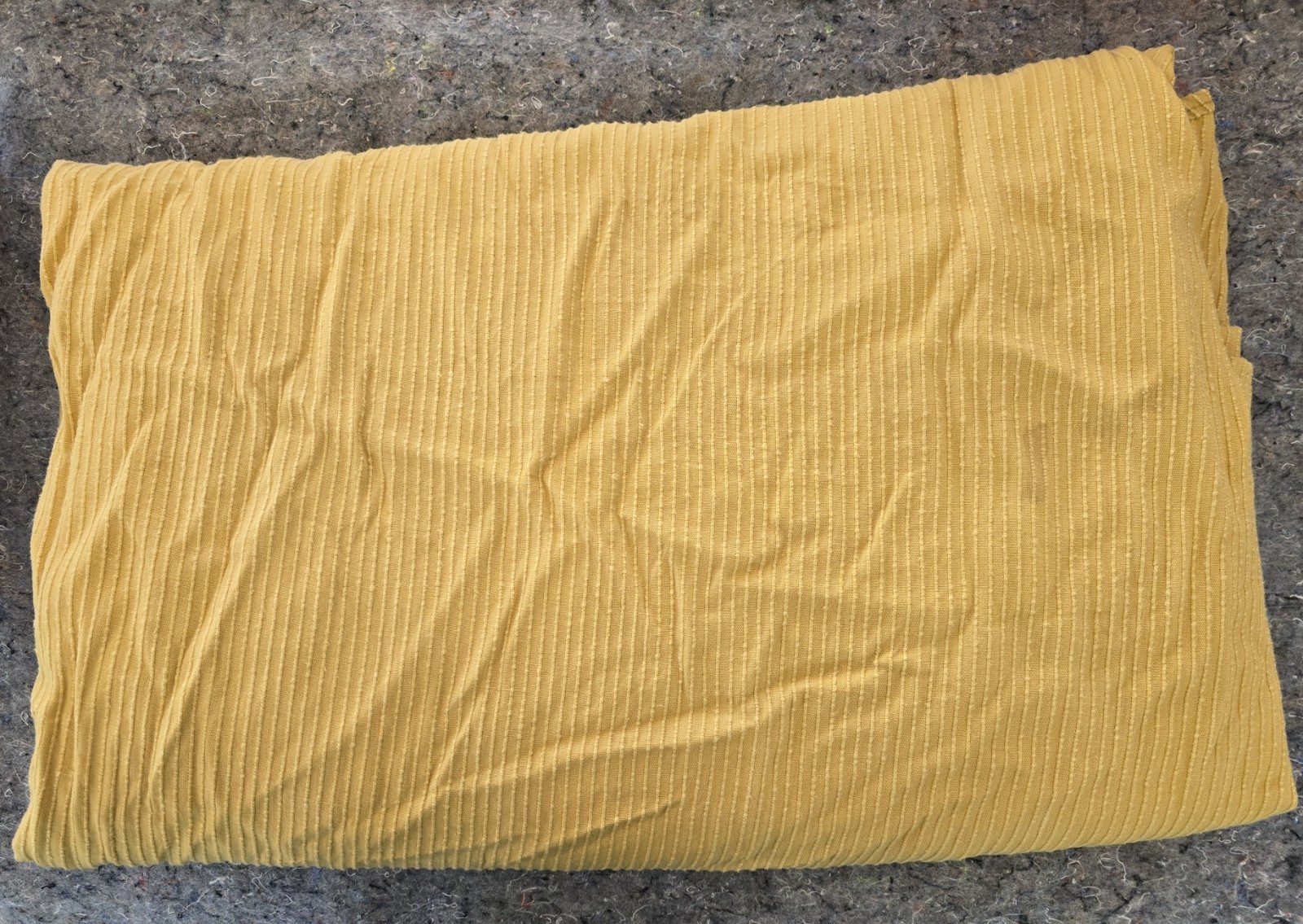 Vintage JCPenney Fashion Manor Penn-Prest Full Bedspread Mustard Gold Ribbed Tex Vintage JCPenney Fashion Manor Penn-Prest Full Bedspread Mustard Gold Ribbed Tex