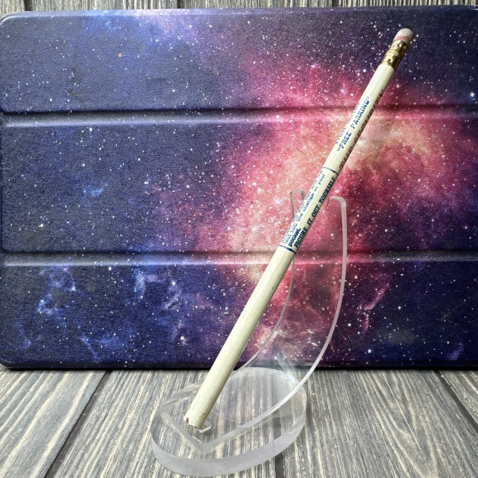 Vintage The Security Trust Co Unsharpened Advertisement Pencil 